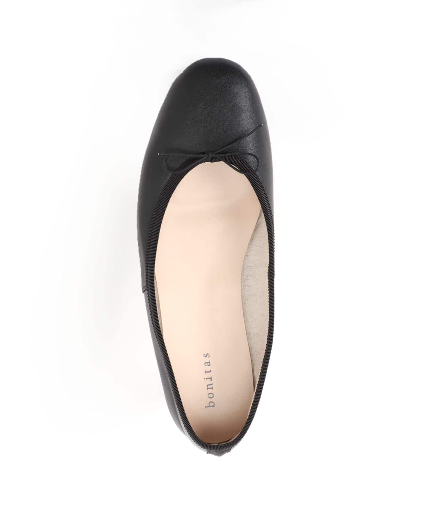 【期間限定出品】BONITAS / ボニータス バレエシューズ ブラック 未使用 SLOBE IENA バレエシューズ パンプス 「WEB限定サイズあり/追加2