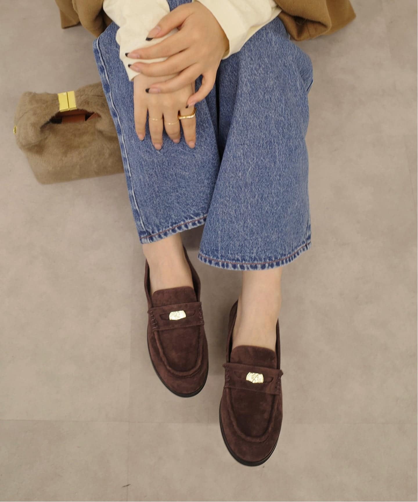 WEB限定/追加2予約》SLOBE コインローファー（ローファー