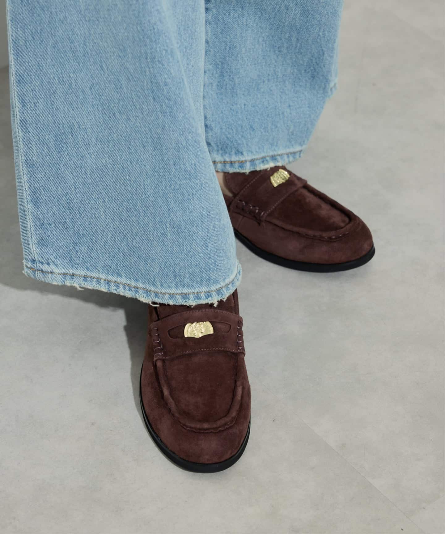 WEB限定/追加2予約》SLOBE コインローファー（ローファー