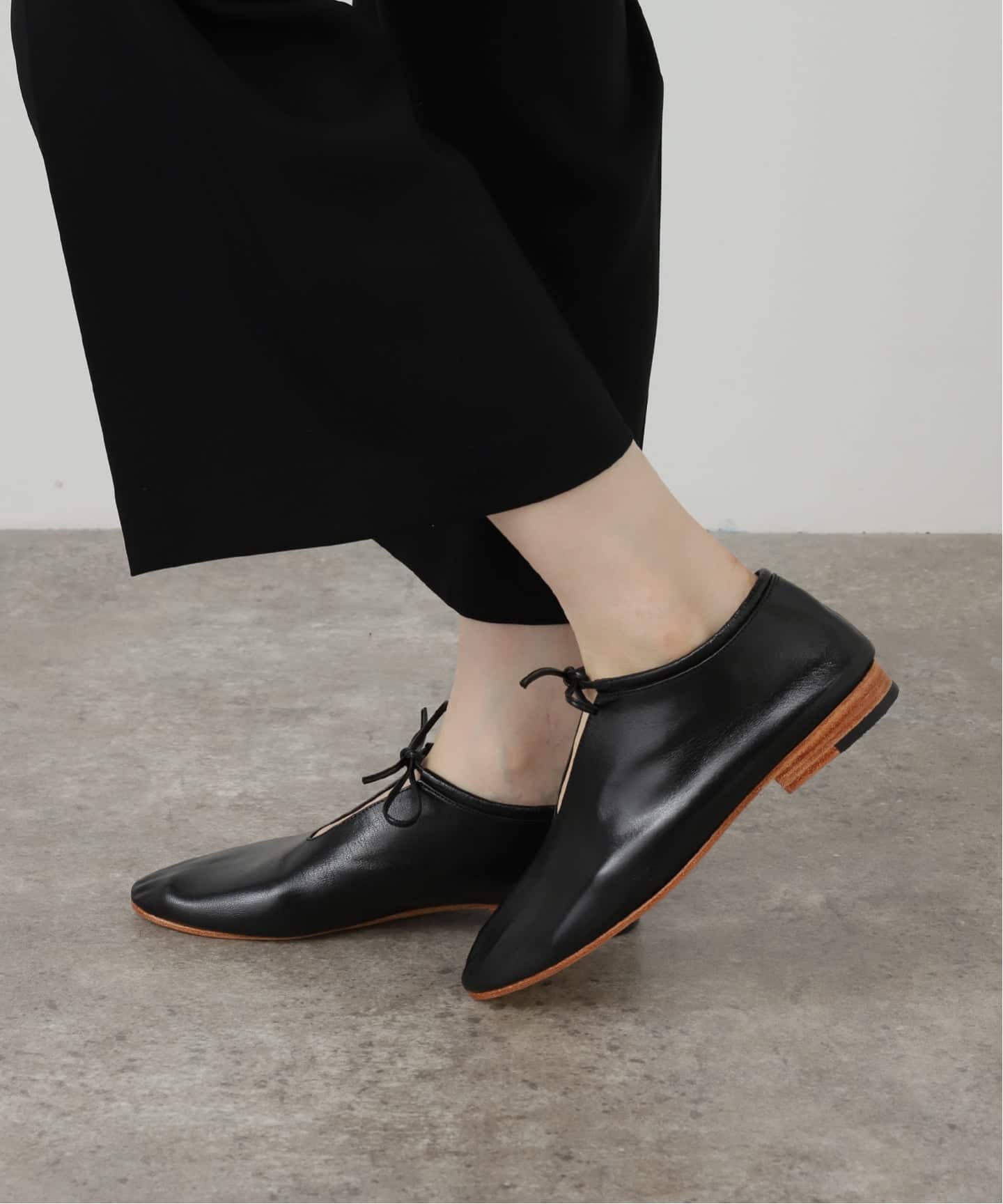 マルティニアーノ　martinano フラットシューズ MARTINIANO/マルティニアーノ bootie（フラットシューズ）｜IENA