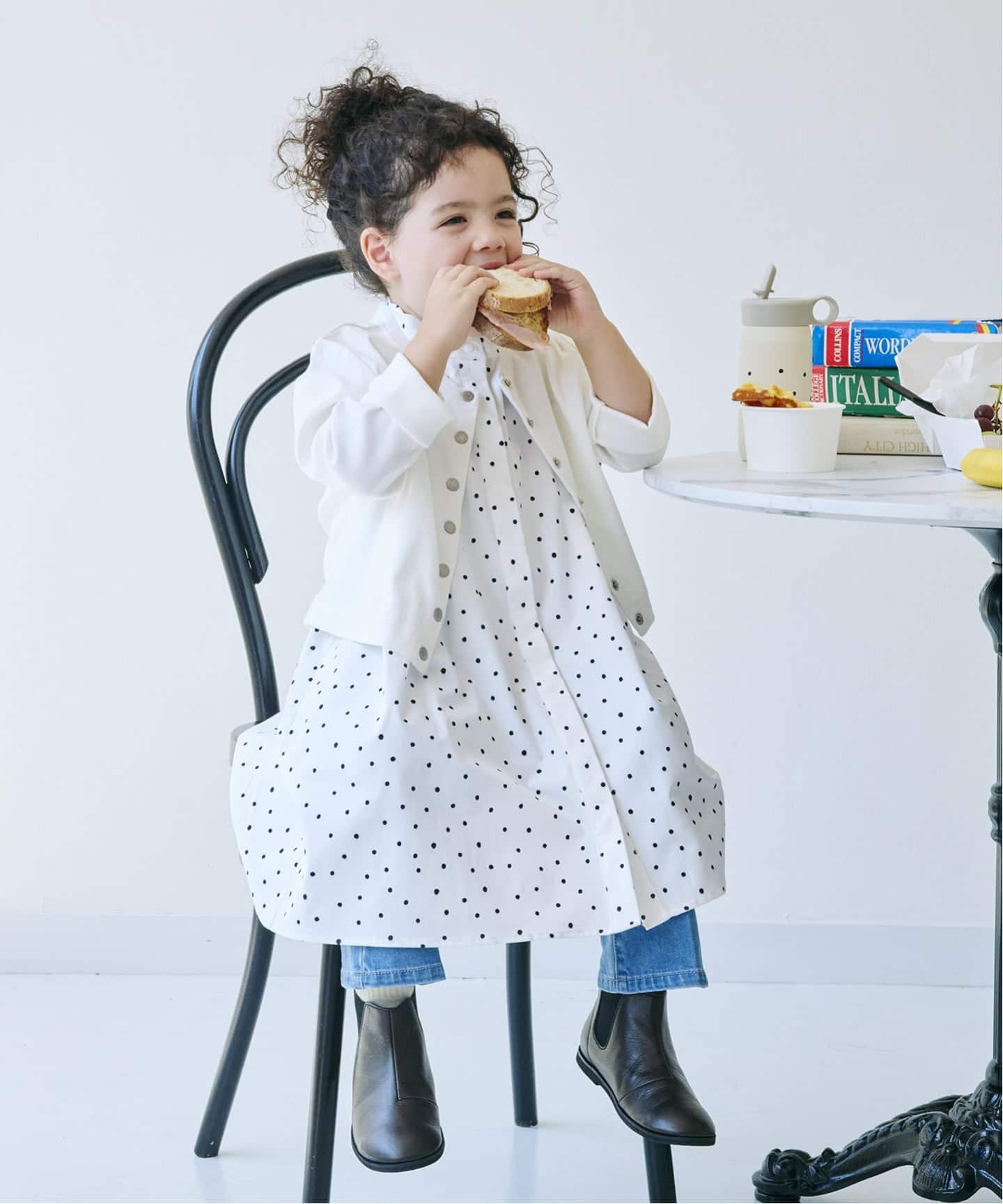追加予約》【BASIC】サイドゴアブーツ baby-kids(16cm-22cm