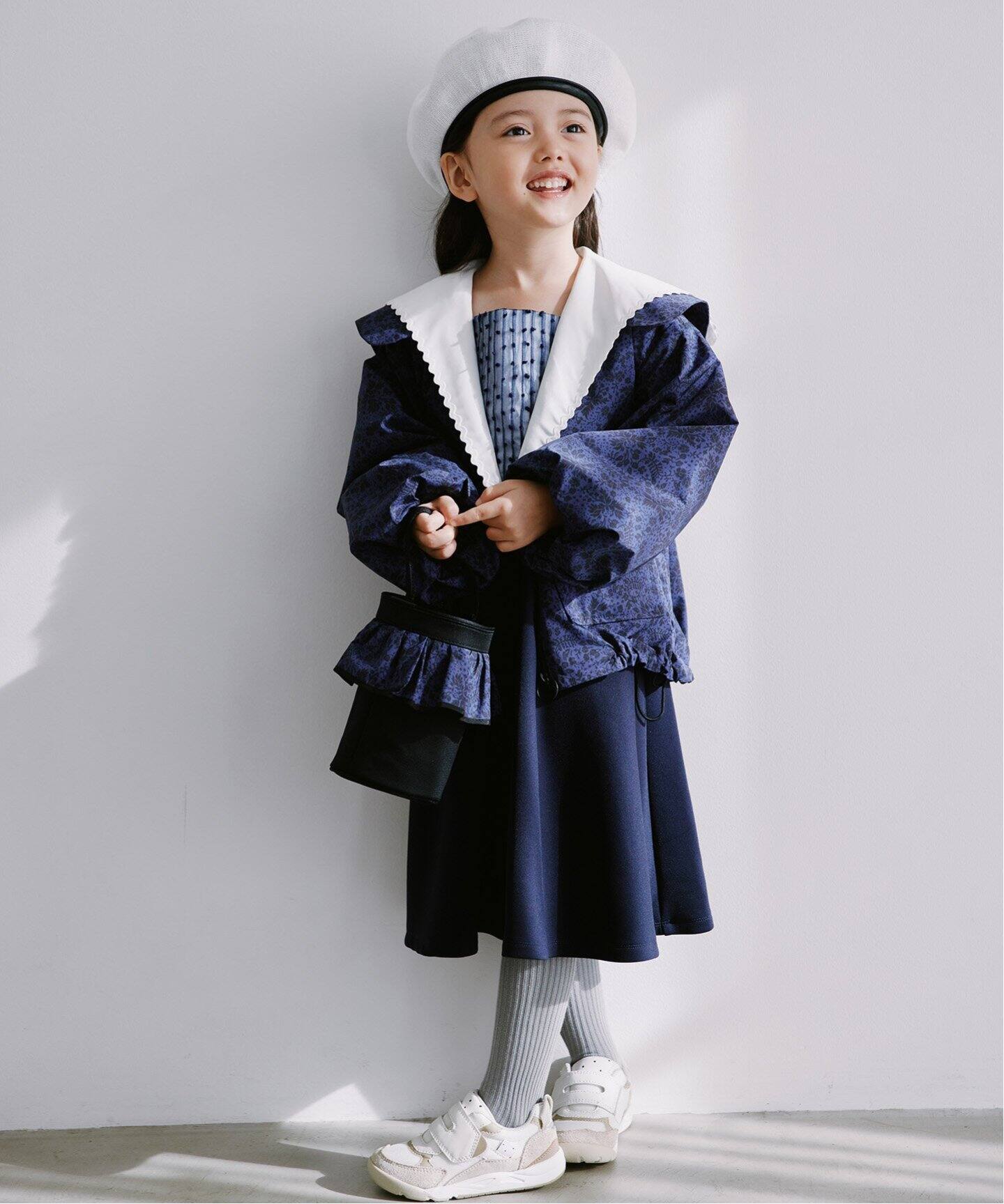 追加2》【IFME/イフミー】別注Bon Chic スニーカーKIDS(15cm