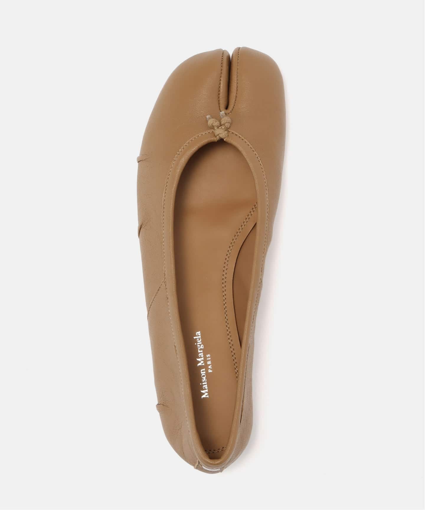 メゾンマルジェラ フラットシューズ サイズ38 バレリーナ ベージュ Maison Margiela/メゾン マルジェラ BALLET SHOE バレエシューズ