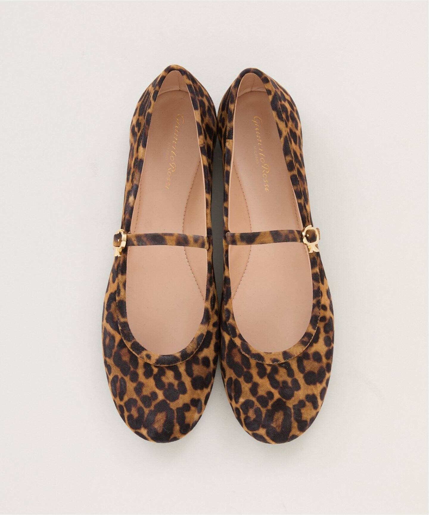 Gianvito Rossi ジャンヴィト ロッシ CARLA CAMOSCIO LEOPARD PR 