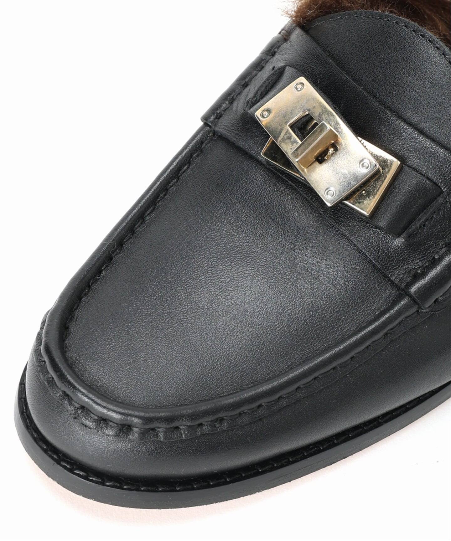 ローラ♡ VERMEIL par iena×CAMINANDO ミュール 予約》CAMINANDO カミナンド 別注 Fur付ミュール 25136W