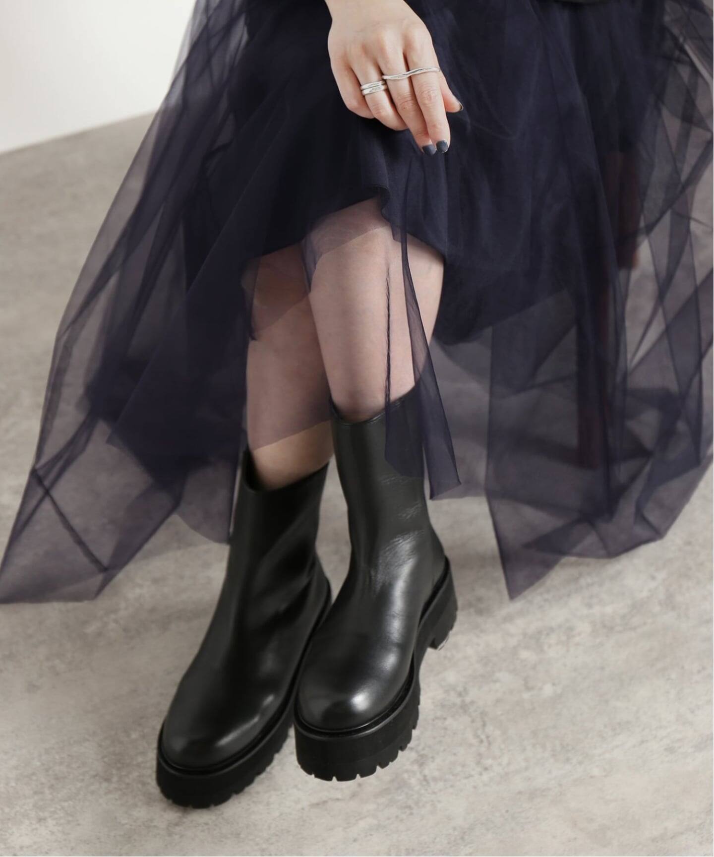 追加》CAMINANDO カミナンド 別注 ウシロZIPブーツ（ブーティ