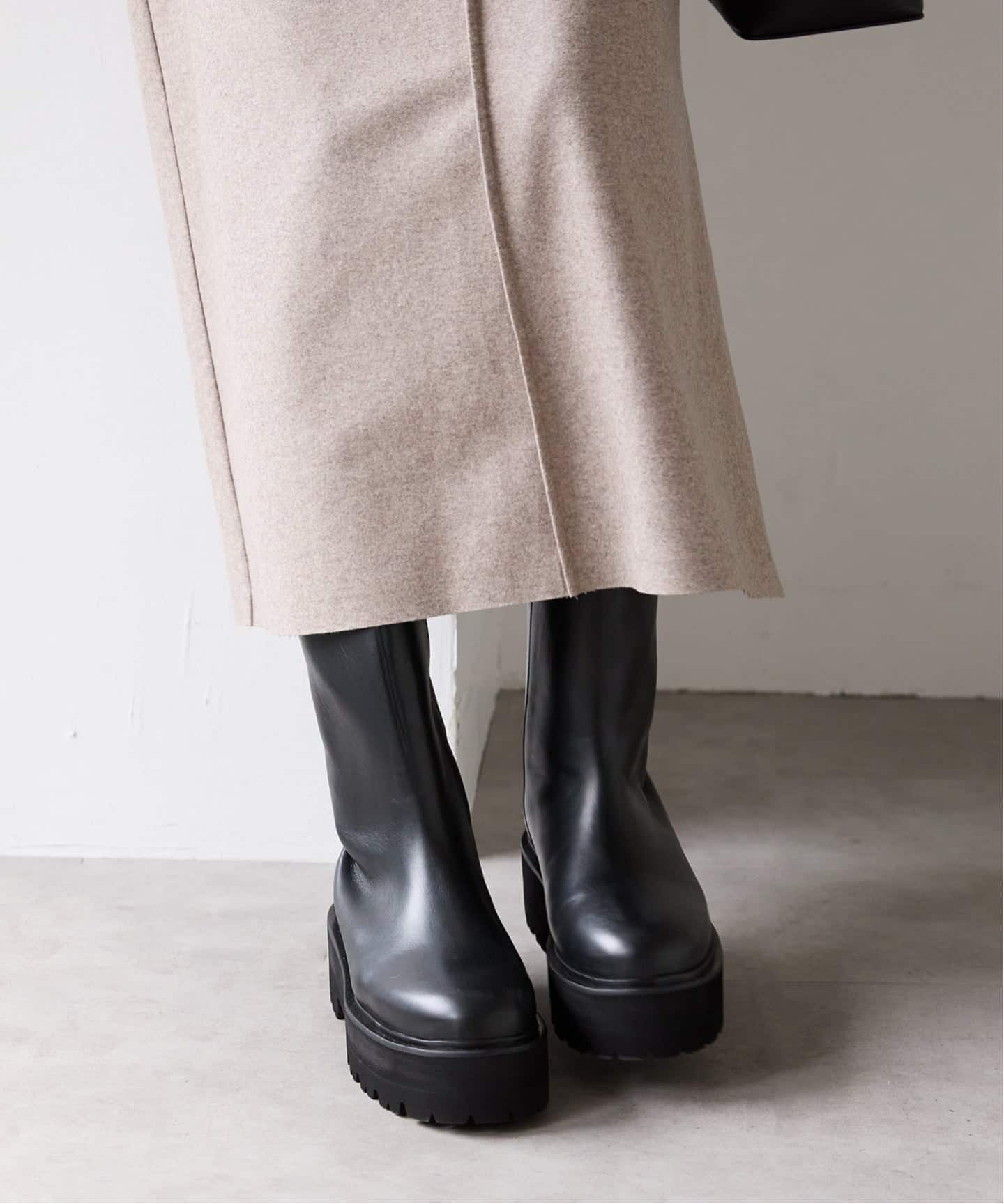 追加2予約》CAMINANDO カミナンド 別注 ウシロZIPブーツ（ブーティ