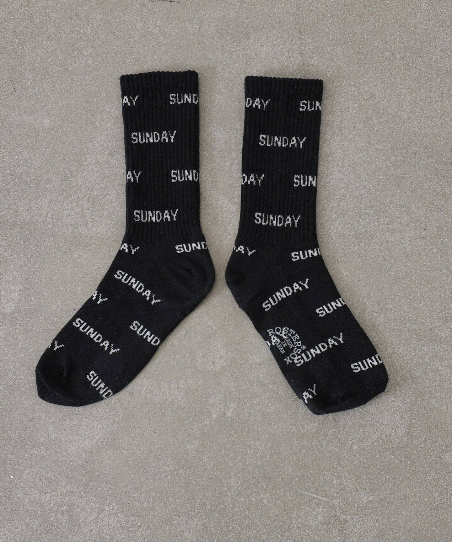ROSTER SOX SUNDAY LOGO DARAKE SOCKS（ソックス・靴下