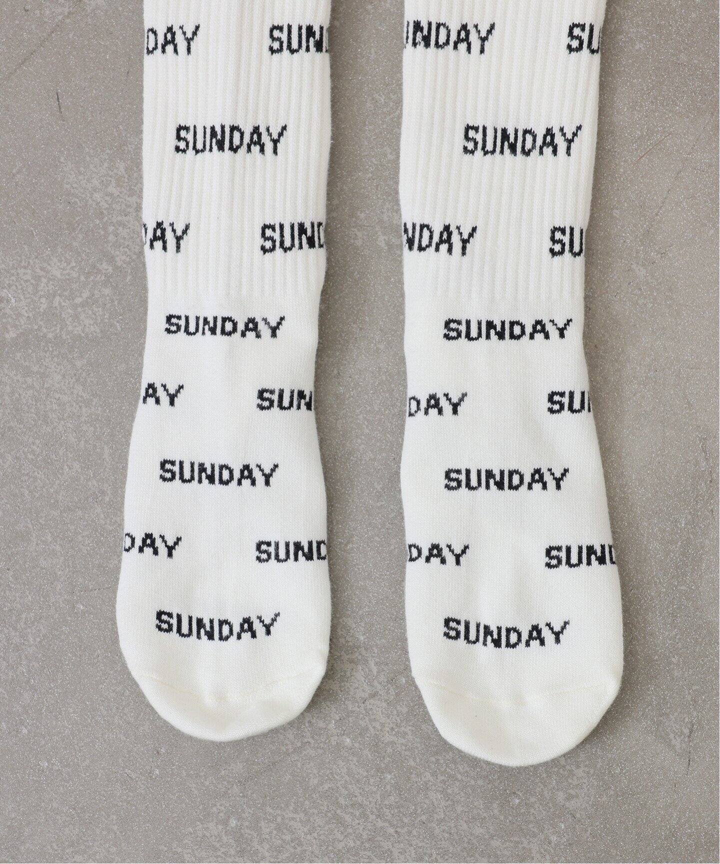 ROSTER SOX SUNDAY LOGO DARAKE SOCKS（ソックス・靴下