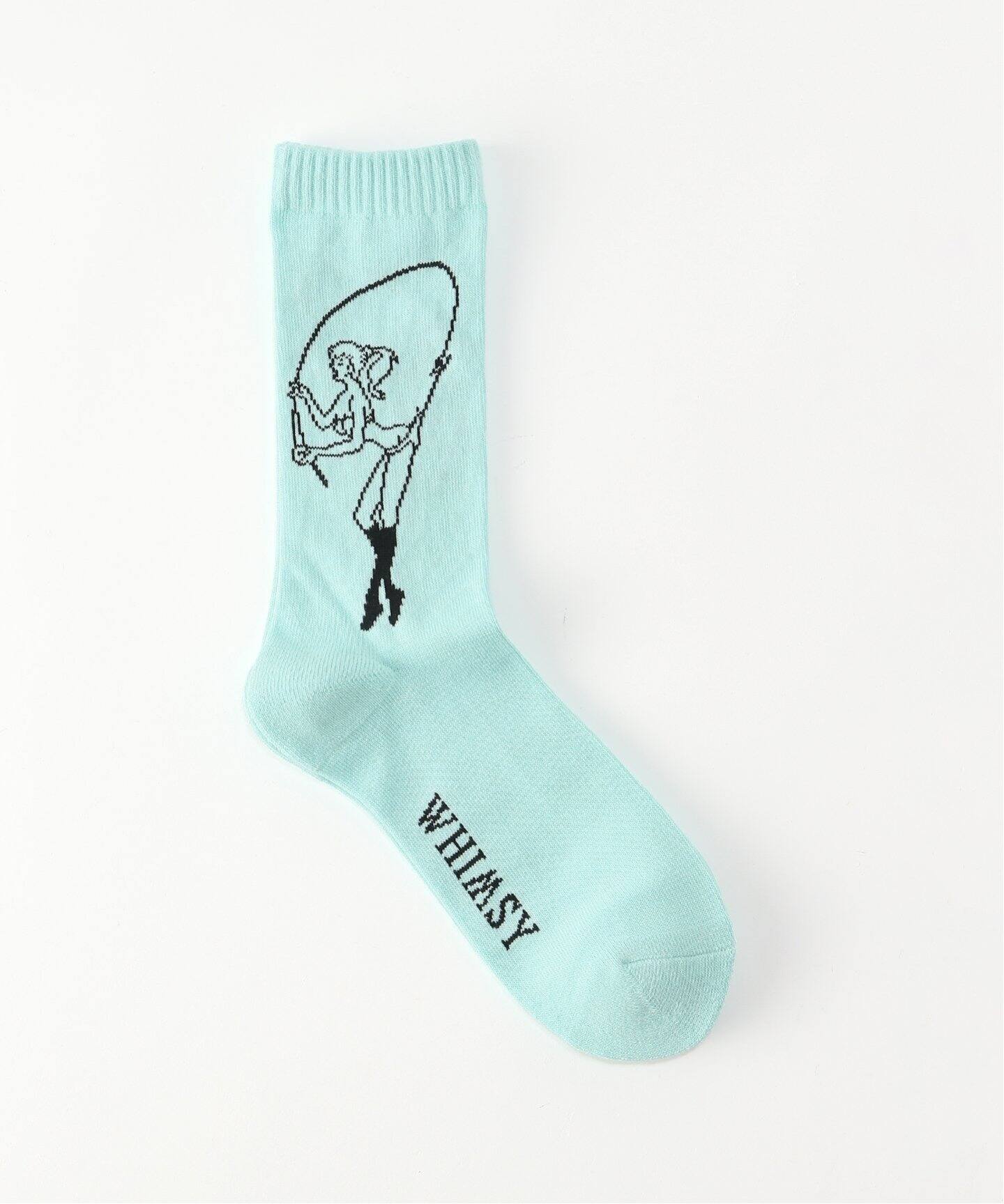Whimsy / ウィムジー】 Fishing Girl Socks（ソックス・靴下）｜WISM 