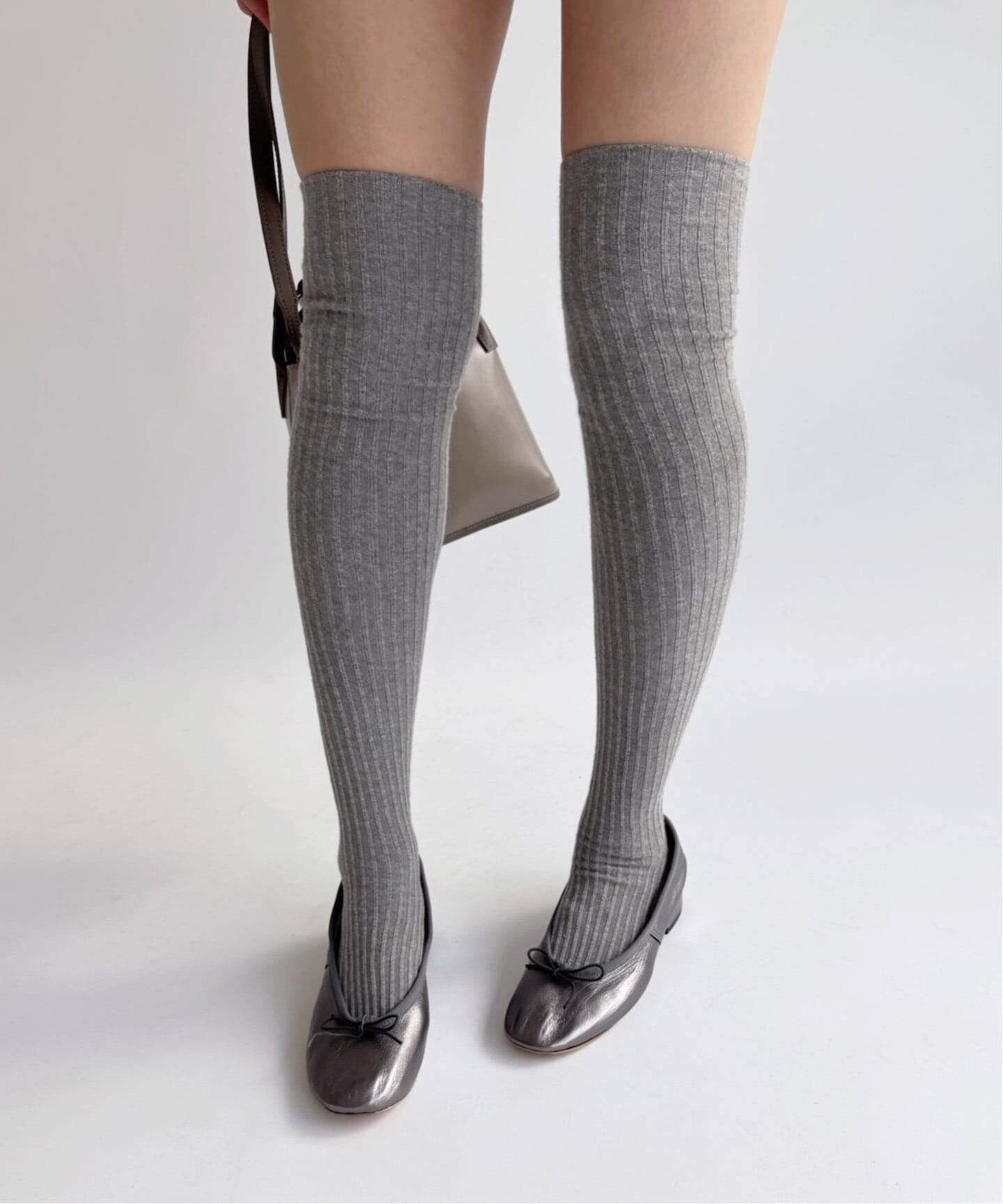 BASERANGE/ベースレンジ】PRE OVERKNEE SOCKS（ソックス・靴下
