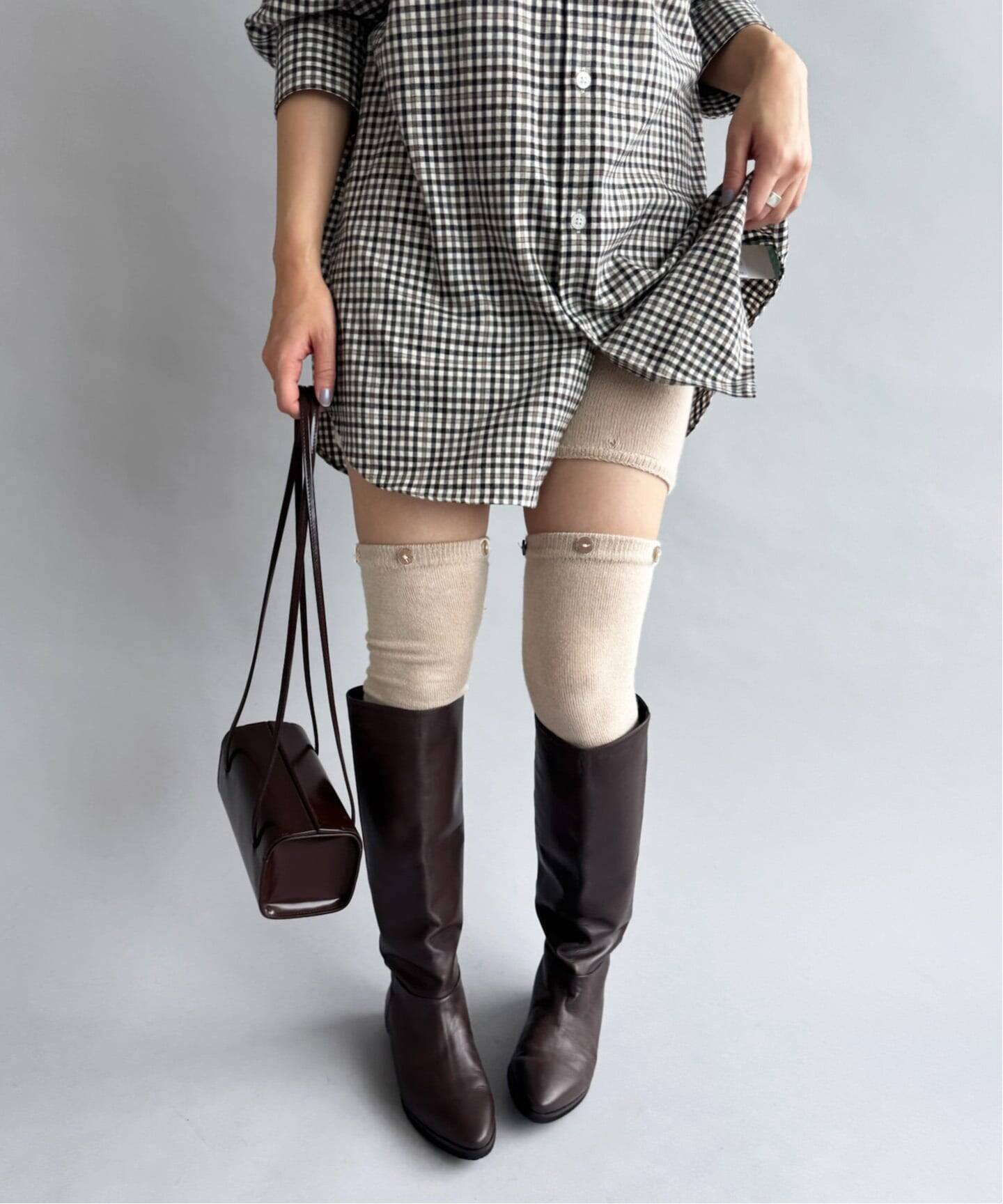 レッグウェア baserange - knit tights f423f9eebc73ef05eb8742c9cbe487