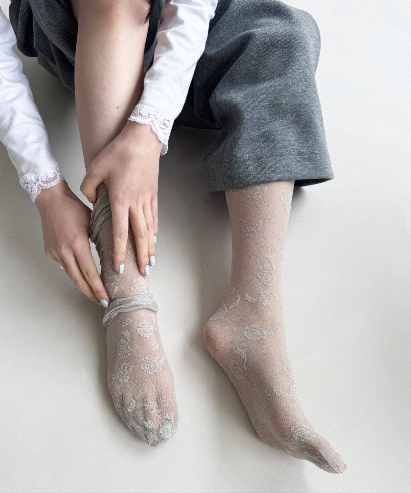 Pierre Mantoux/ピエールマントゥー】ドレースソックス