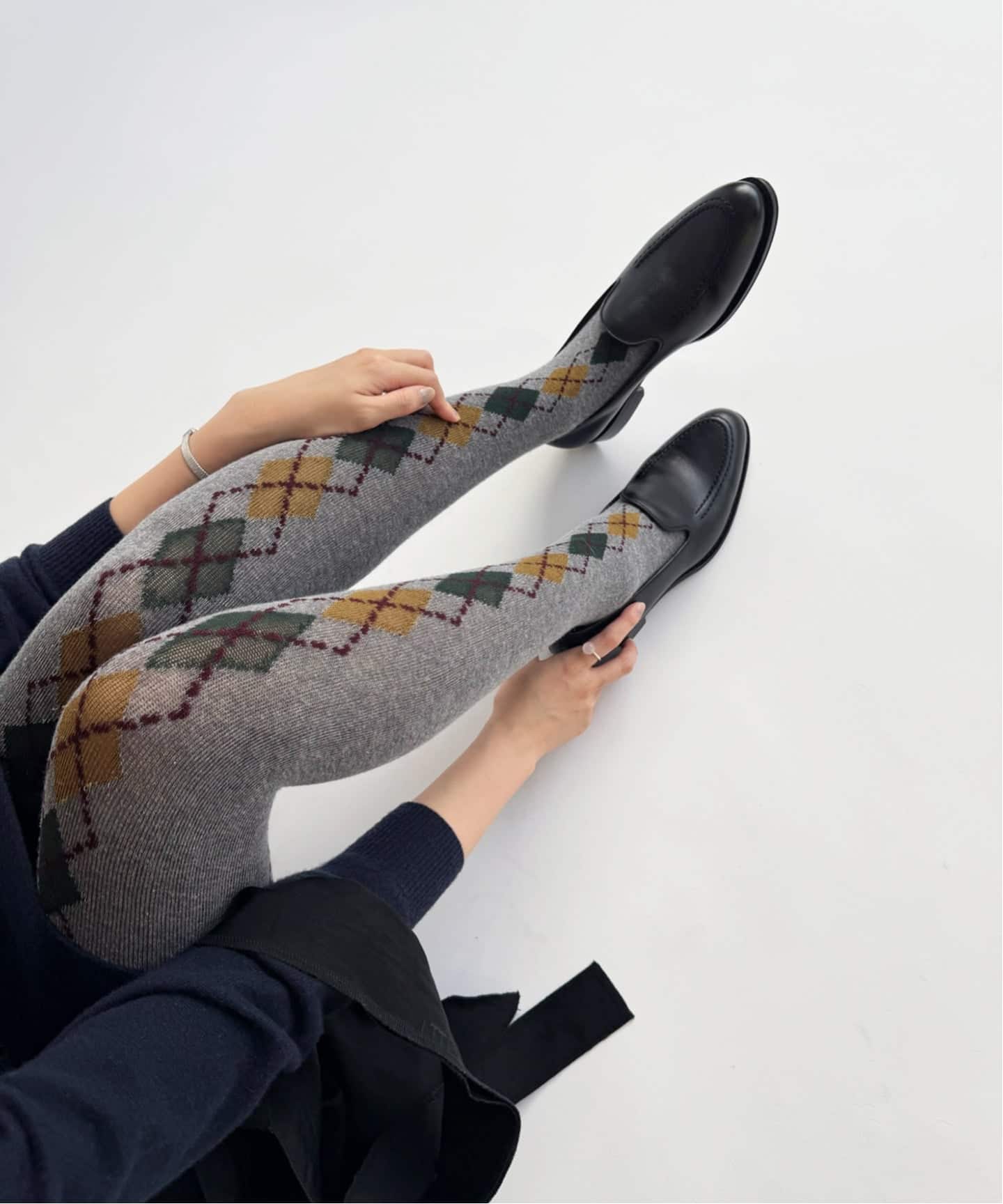 【最終値下げ】スウェーディッシュ アーミー ディテール ロングスリーブ SWEDISH STOCKINGS/スウェーディッシュ ストッキング】Kristina Argyle
