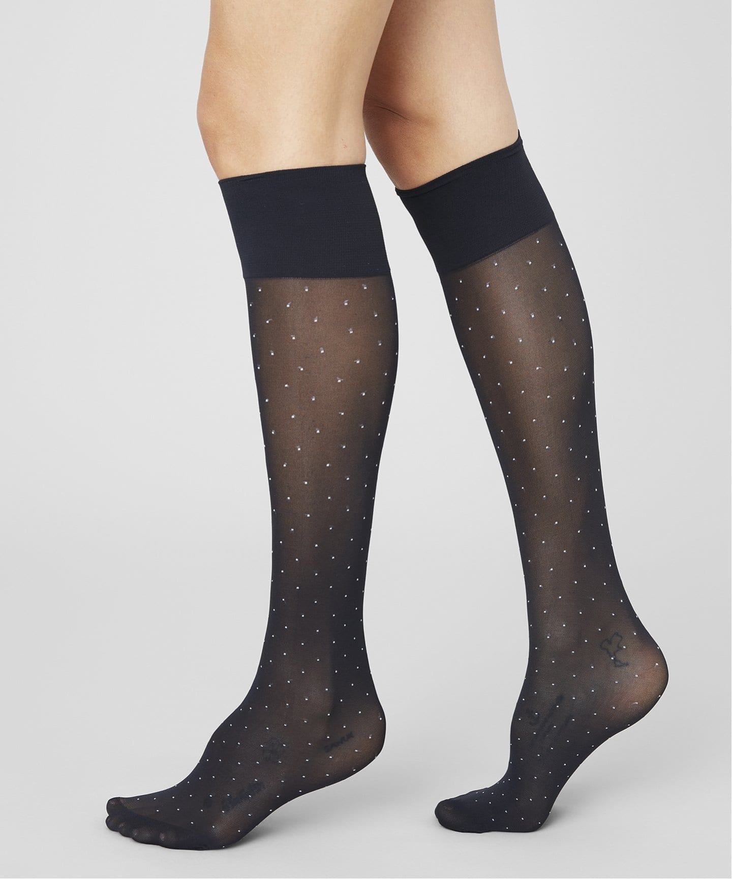SWEDISH STOCKINGS】Eira プチドットニーハイソックス（ソックス