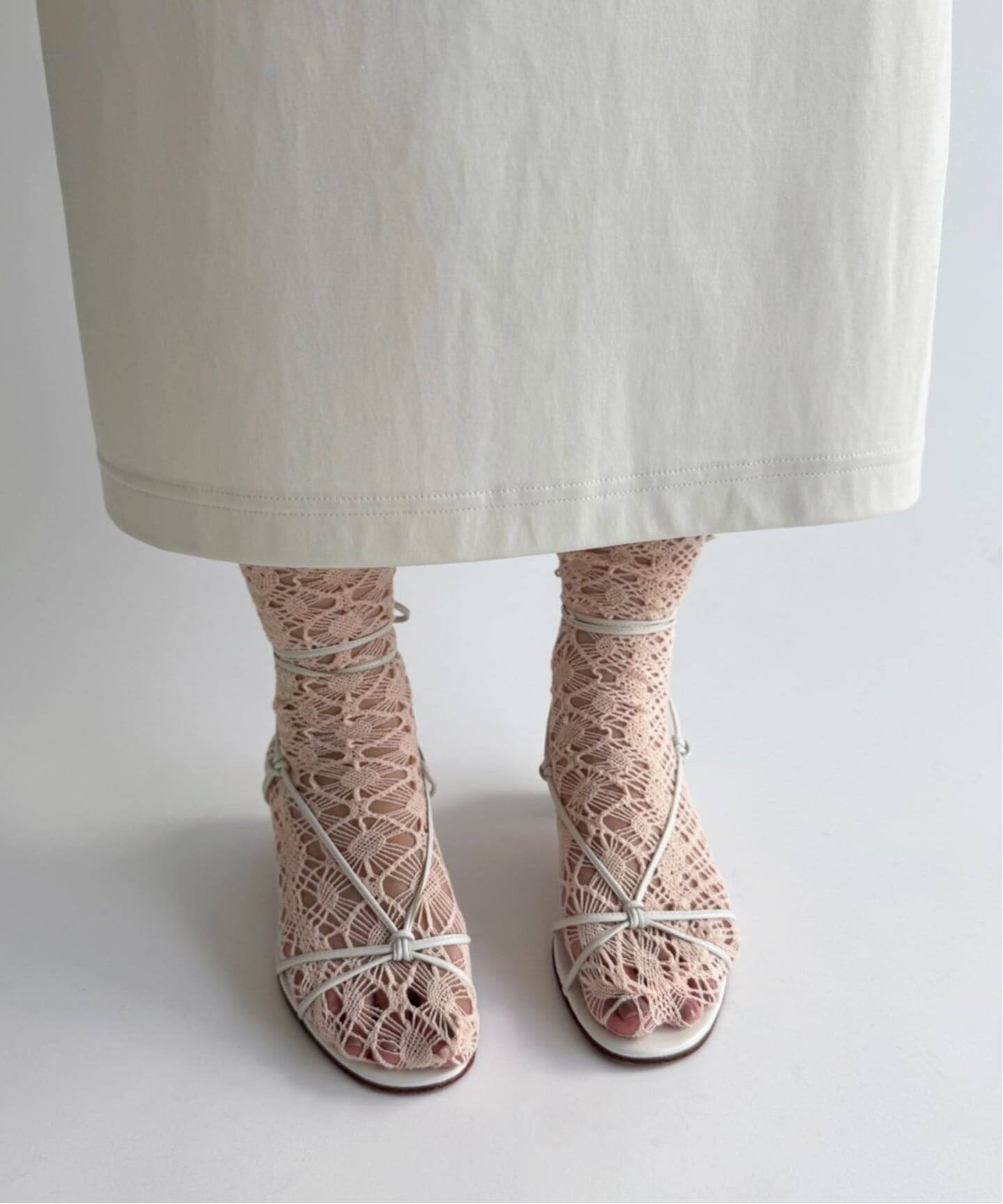 EUCHRONIA/ユークロニア】Stretch lace socks（ソックス・靴下）｜EDIT