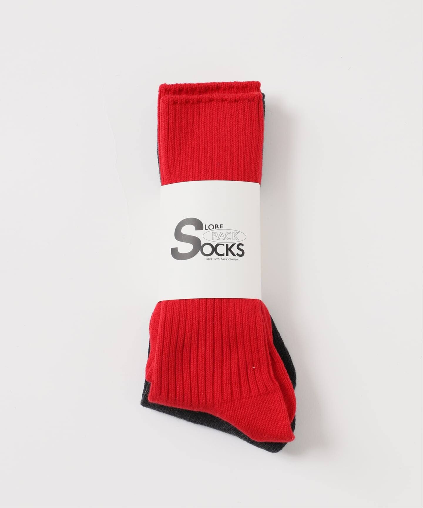 2枚セット》ルーズリブソックス 2SET（ソックス・靴下）｜SLOBE IENA