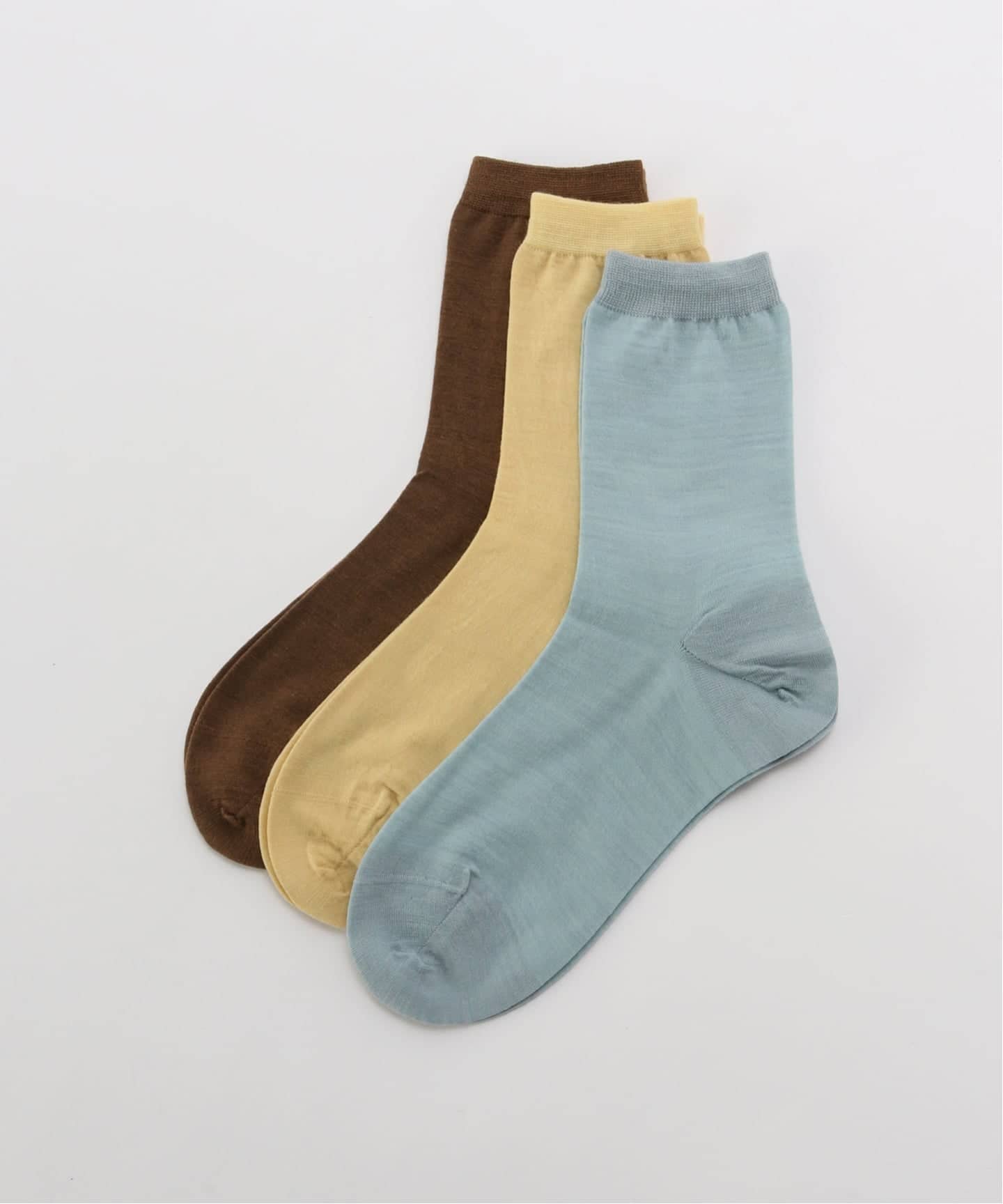 babaco/ババコ 3 pairs of color ソックス(3枚1セット) BA02-BN3C