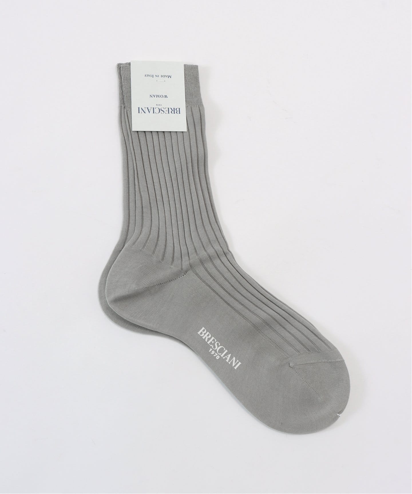 BRESCIANI ブレッシアーニ 別注リブソックス WD009UN0001
