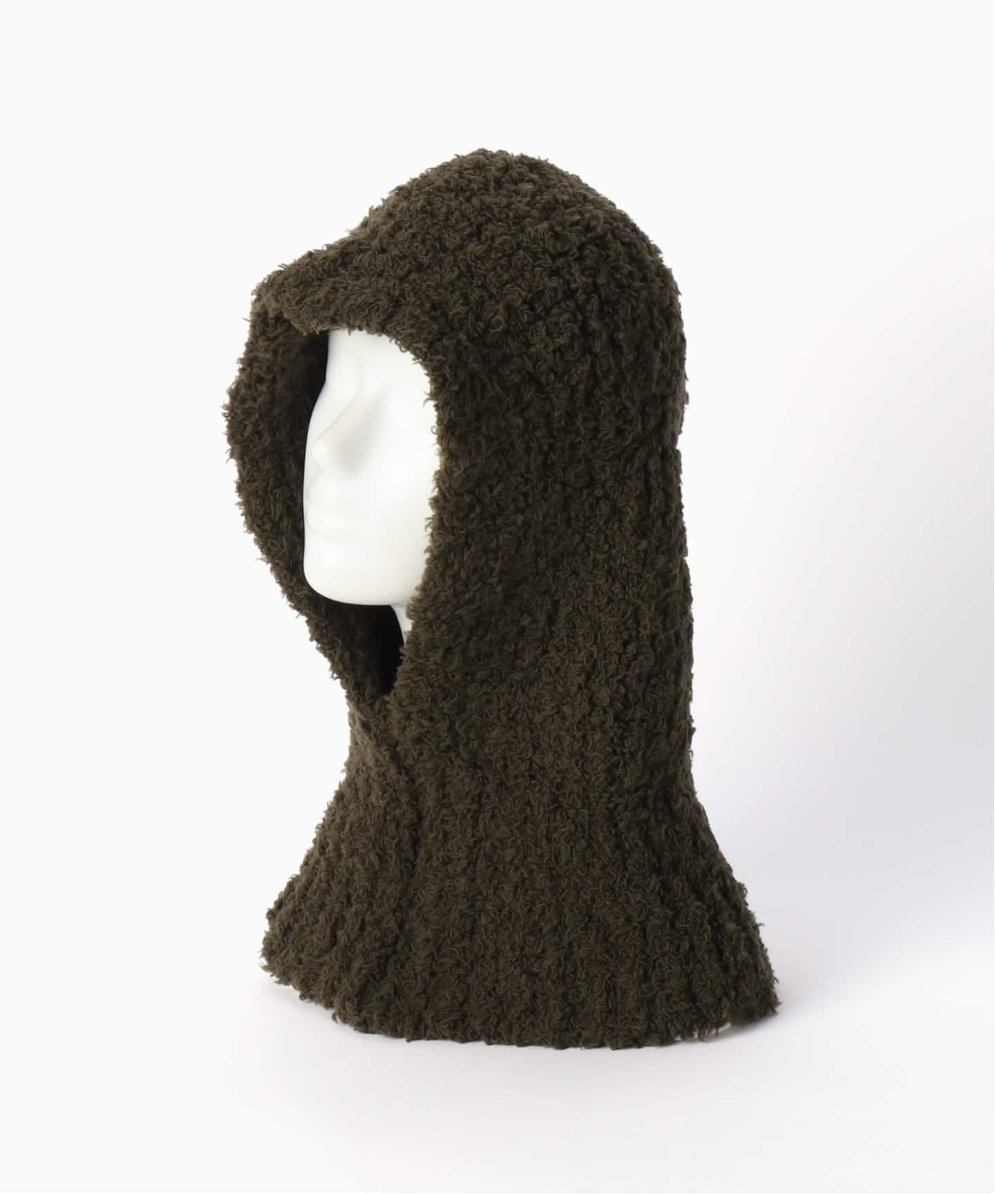 KIJIMA TAKAYUKI /キジマ タカユキ】FUR KNIT BALACLAVA