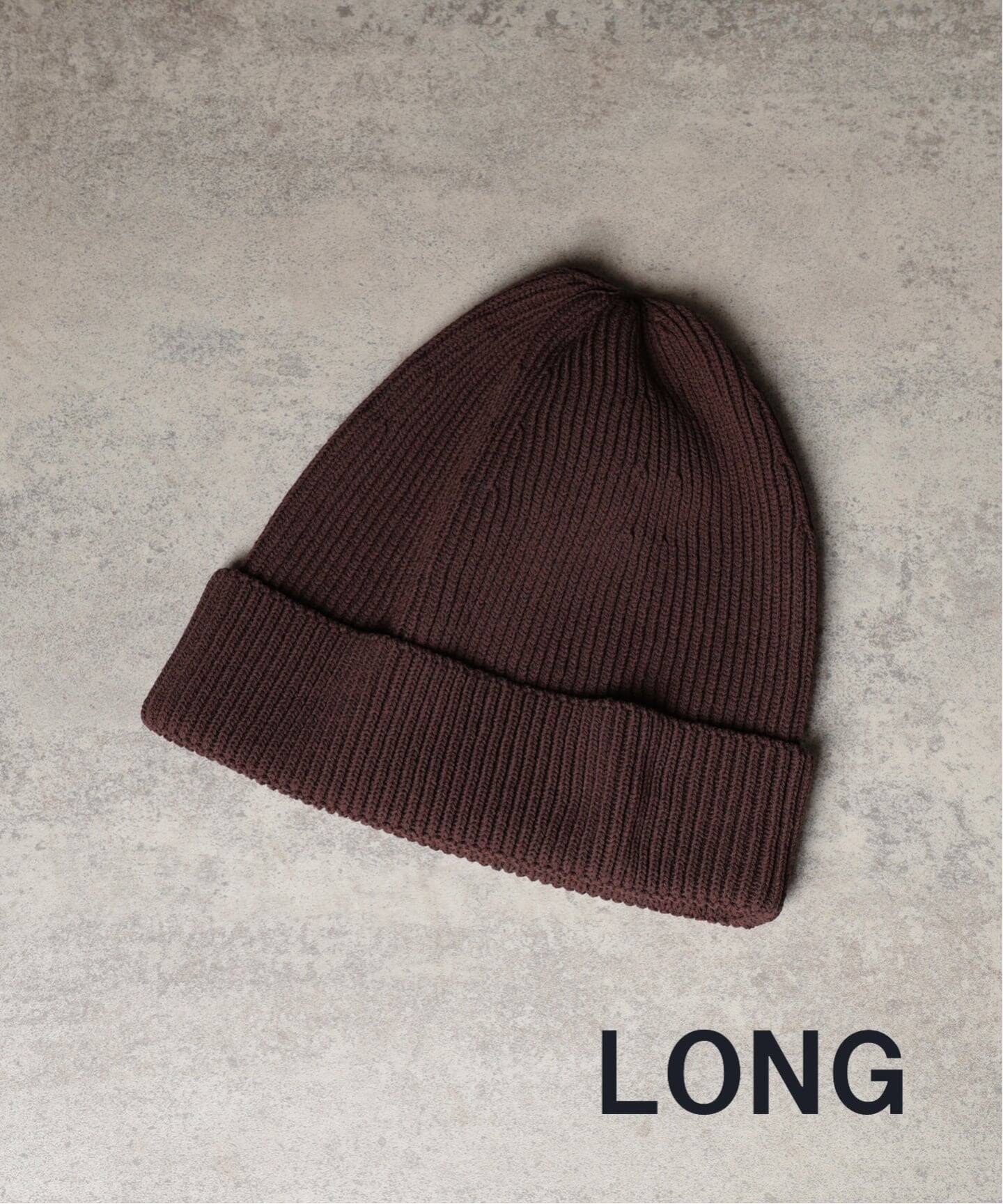 LE / エルイー】 KNIT CAP LONG（ニットキャップ・ビーニー）｜L