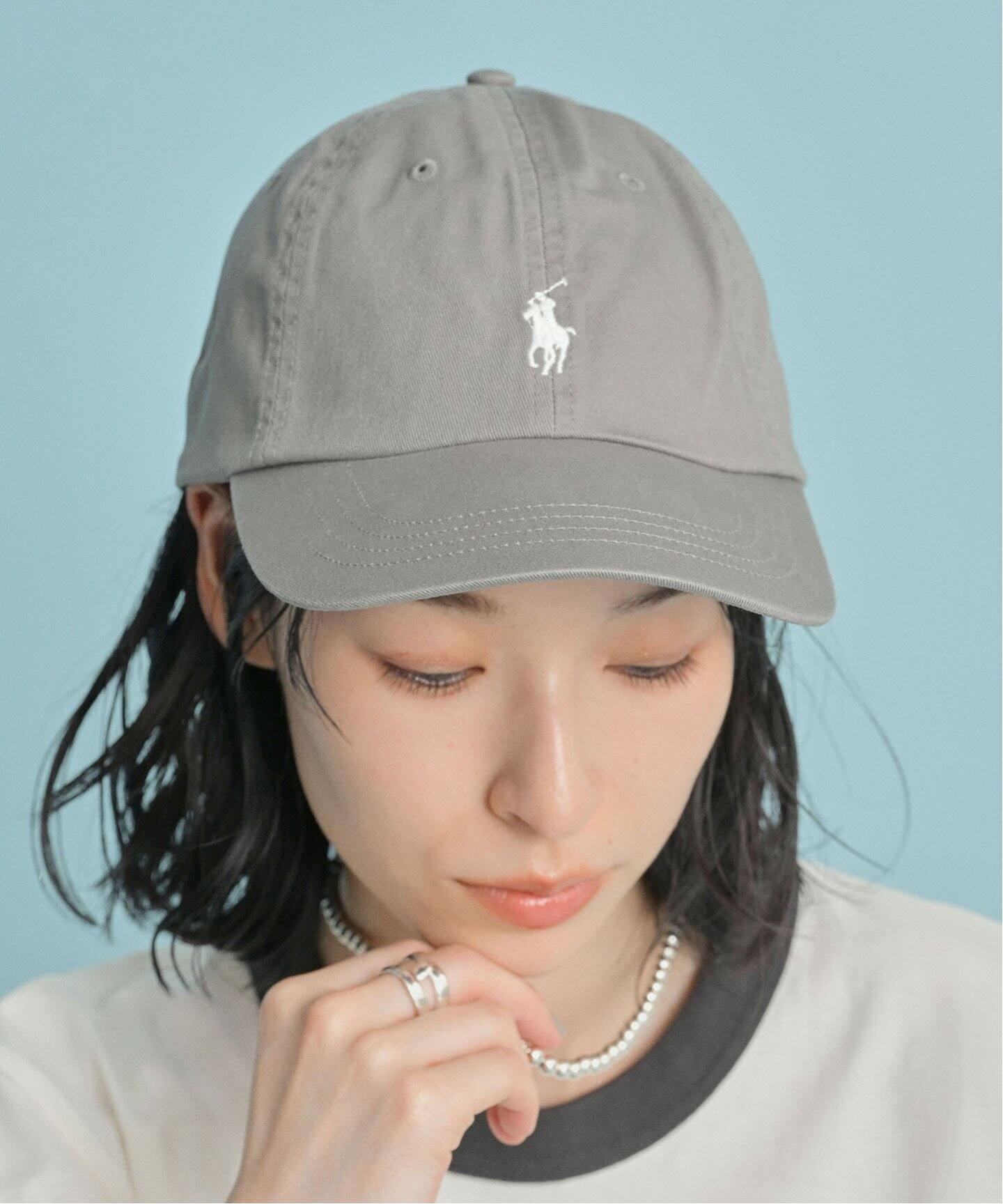 ポロ ラルフ ローレン W CLS SPRT CAP-HAT グレー POLO RALPH LAUREN CLS SPRT CAP（キャップ）｜BOICE FROM BAYCREW'S