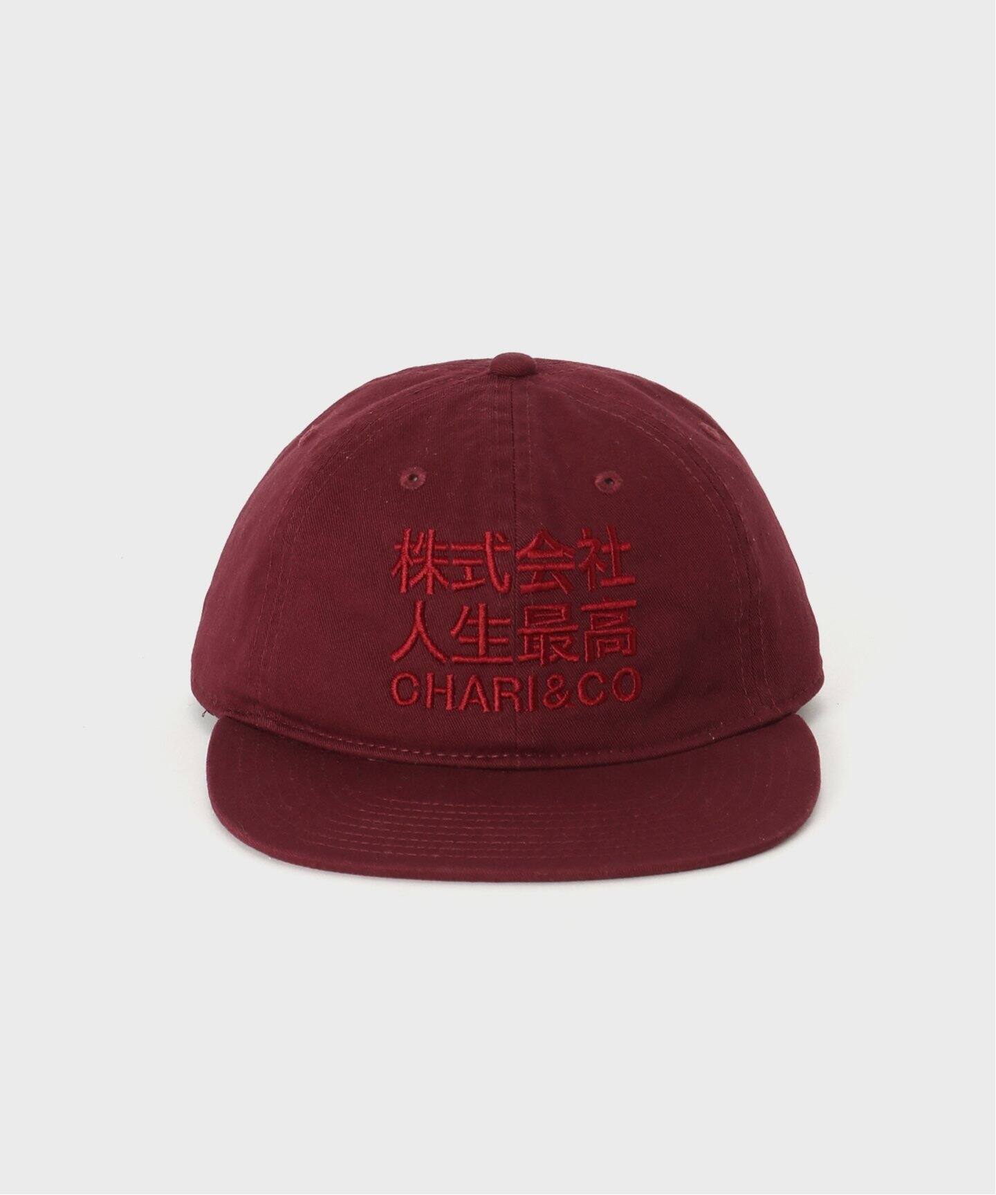 キム ヒチョル センイルキャップ (本物) CHARI＆CO xJINSEISAIKO 6PANEL CAP（キャップ）｜BOICE FROM