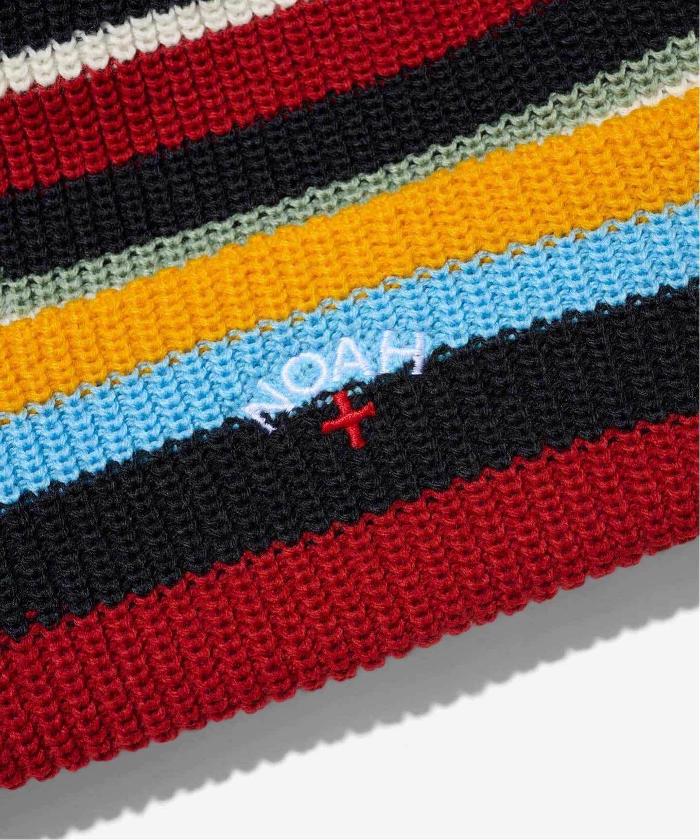noah ストライプ　ビーニー　ボーダー　ビーニー NOAH（ノア）の「Core Logo Stripe Beanie（ニットキャップ