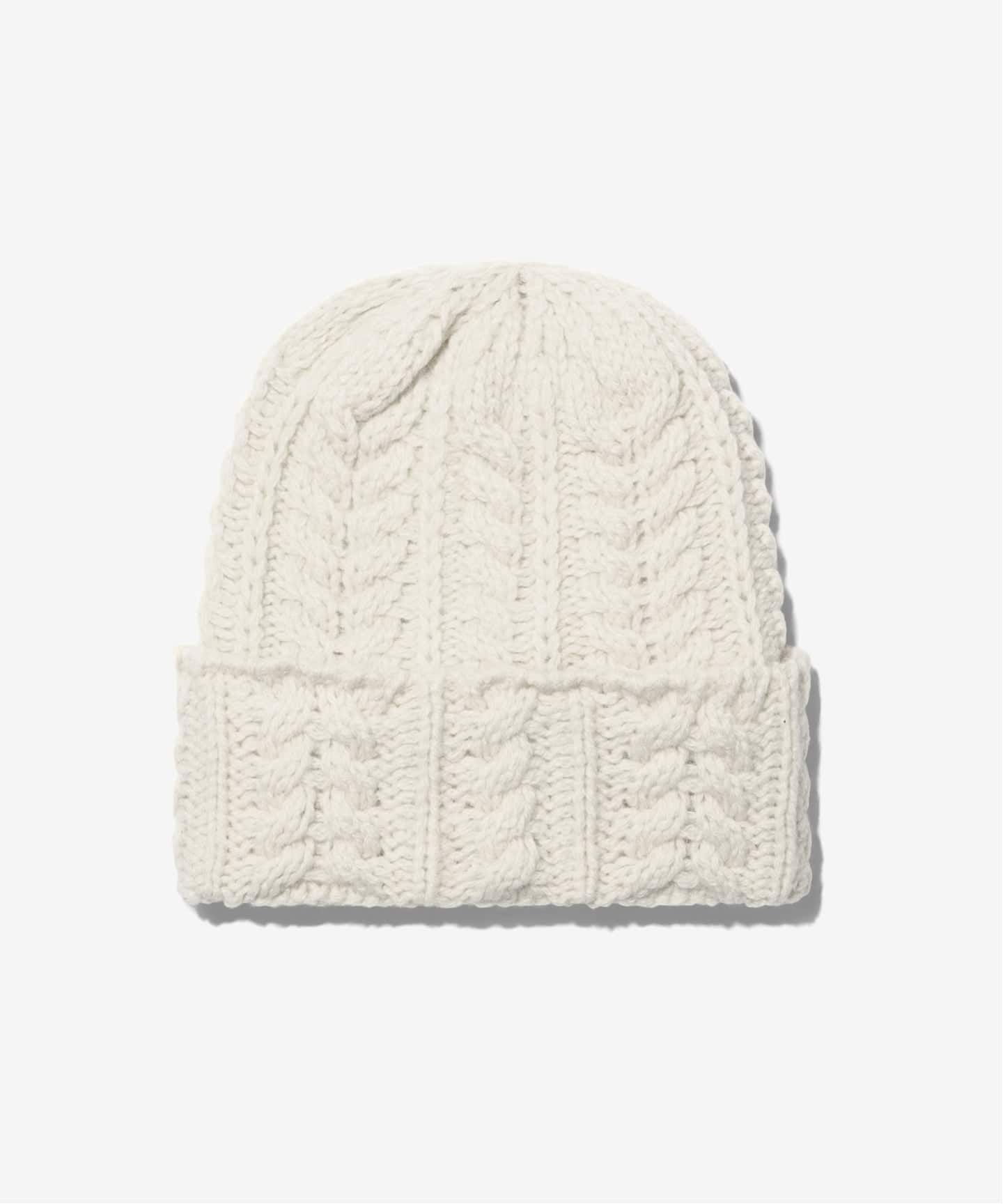 NOAH ビーニー　ホワイト Fisherman Beanie（ニットキャップ・ビーニー）｜NOAH（ノア）の通販