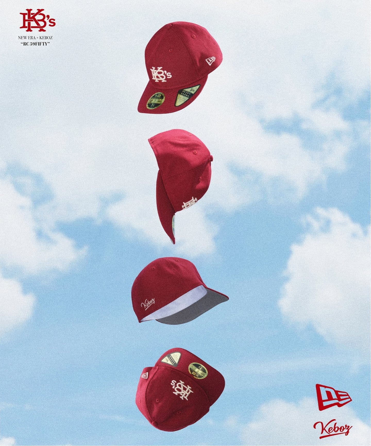 New Era×KEBOZ RC 59FIFTY キャップ ネイビー NEW ERA x KEBOZ RC 59FIFTY キャップ（キャップ）｜KEBOZ