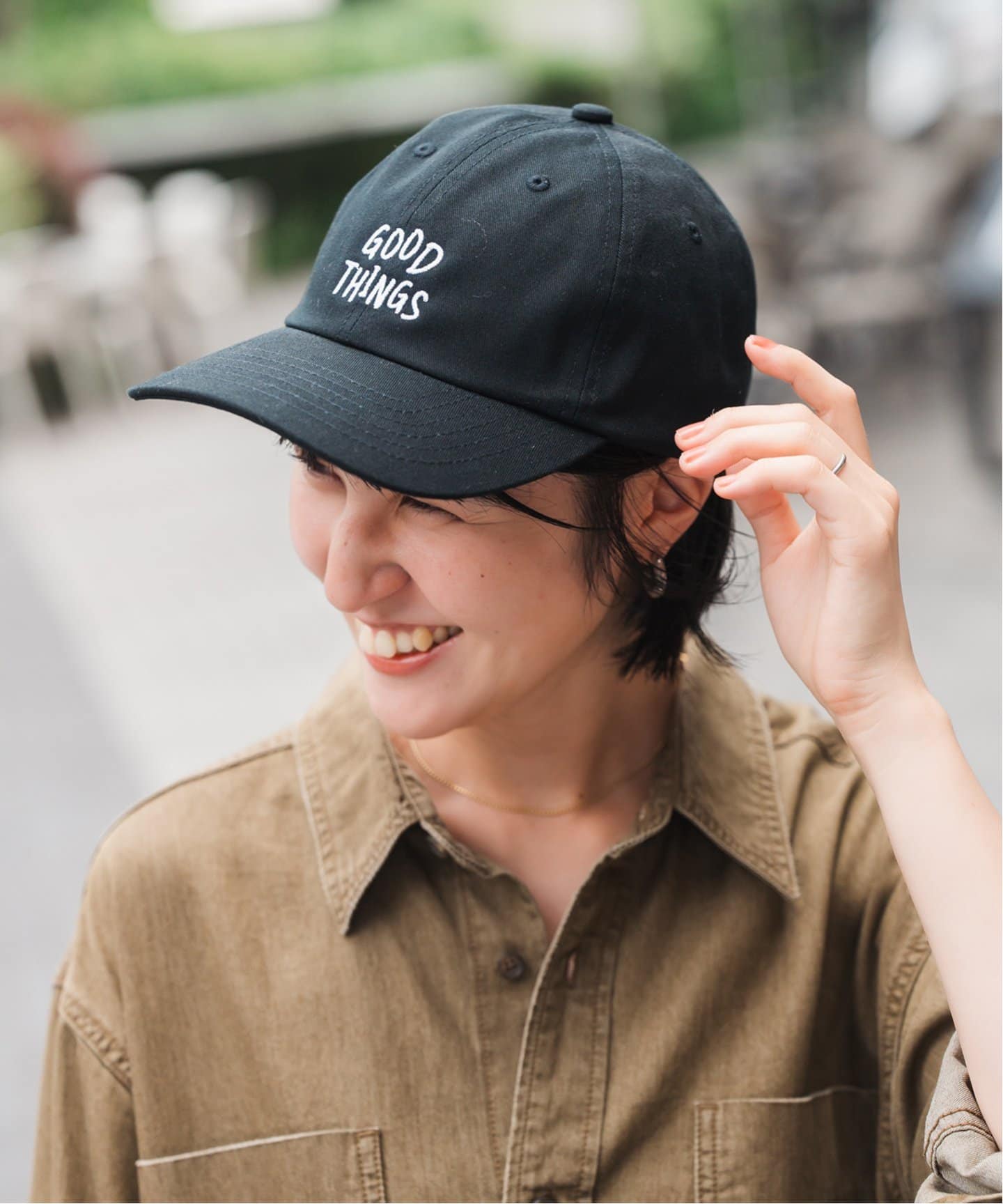 GOOD ROCK SPEED / グッドロックスピード 別注lettered CAP1