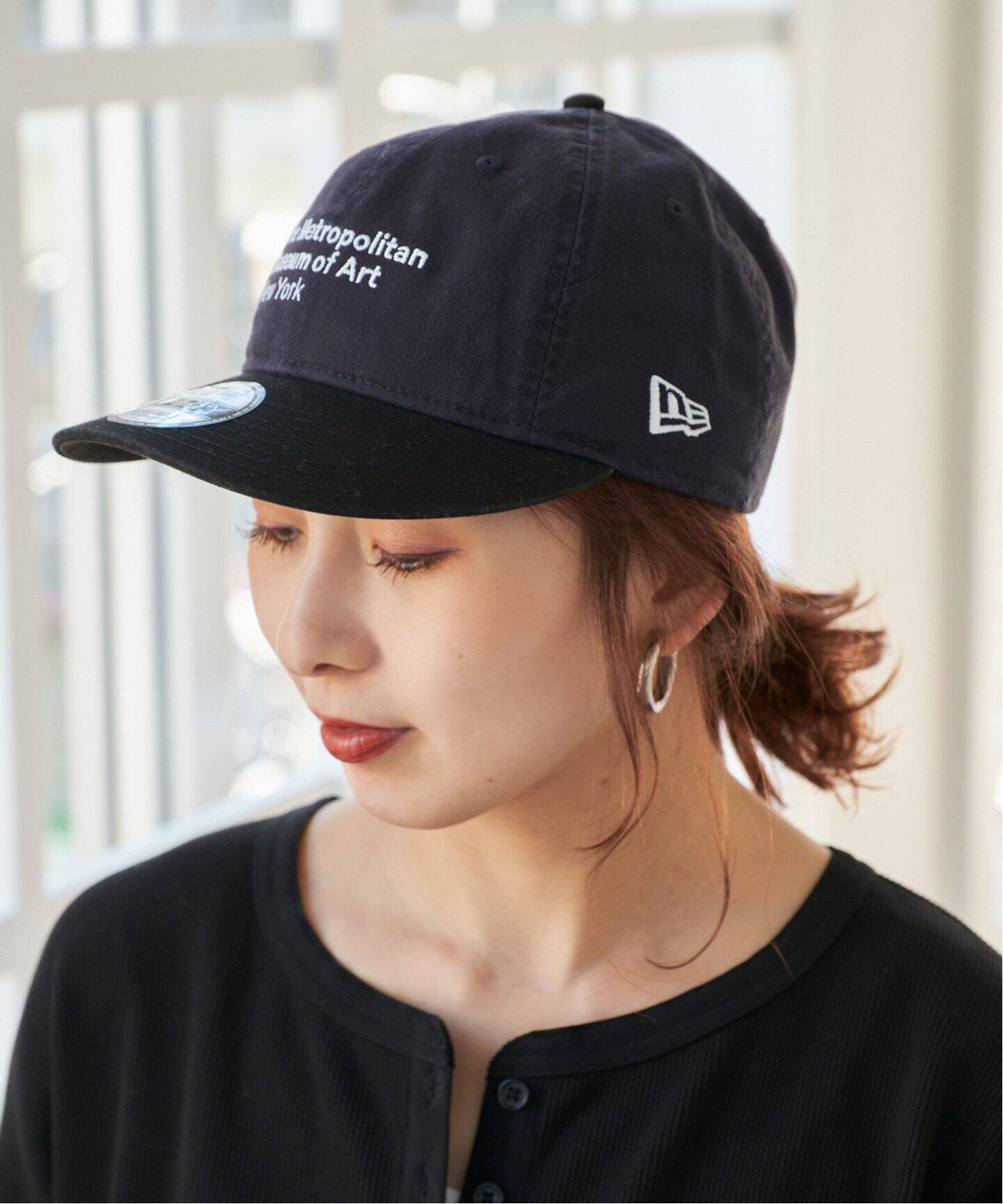WEB限定追加》NEW ERA / ニューエラ THE MET logo cap（キャップ