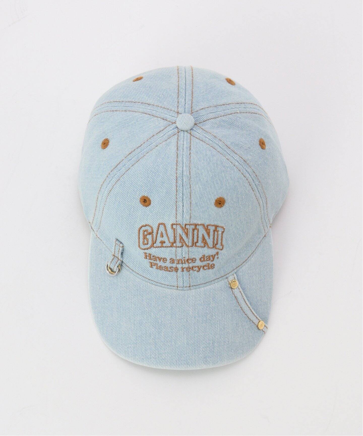 GANNI/ ガニー Cap Hat Denim（キャップ）｜U by SPICK&SPAN