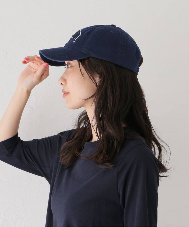 GANNI/ガニー Washed Cotton Canvas Cap Emb（キャップ）｜UBY Spick 