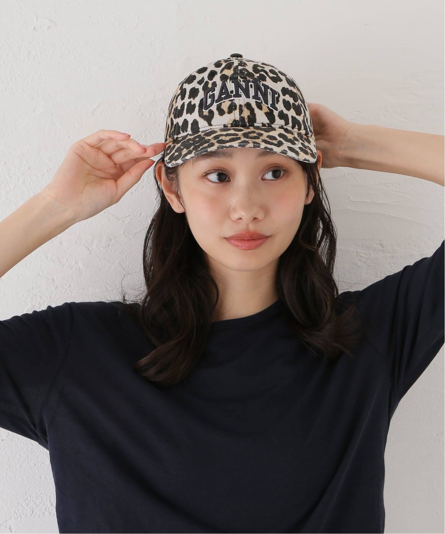 GANNI/ガニー Washed Cotton Canvas Leo Emb（キャップ）｜UBY Spick