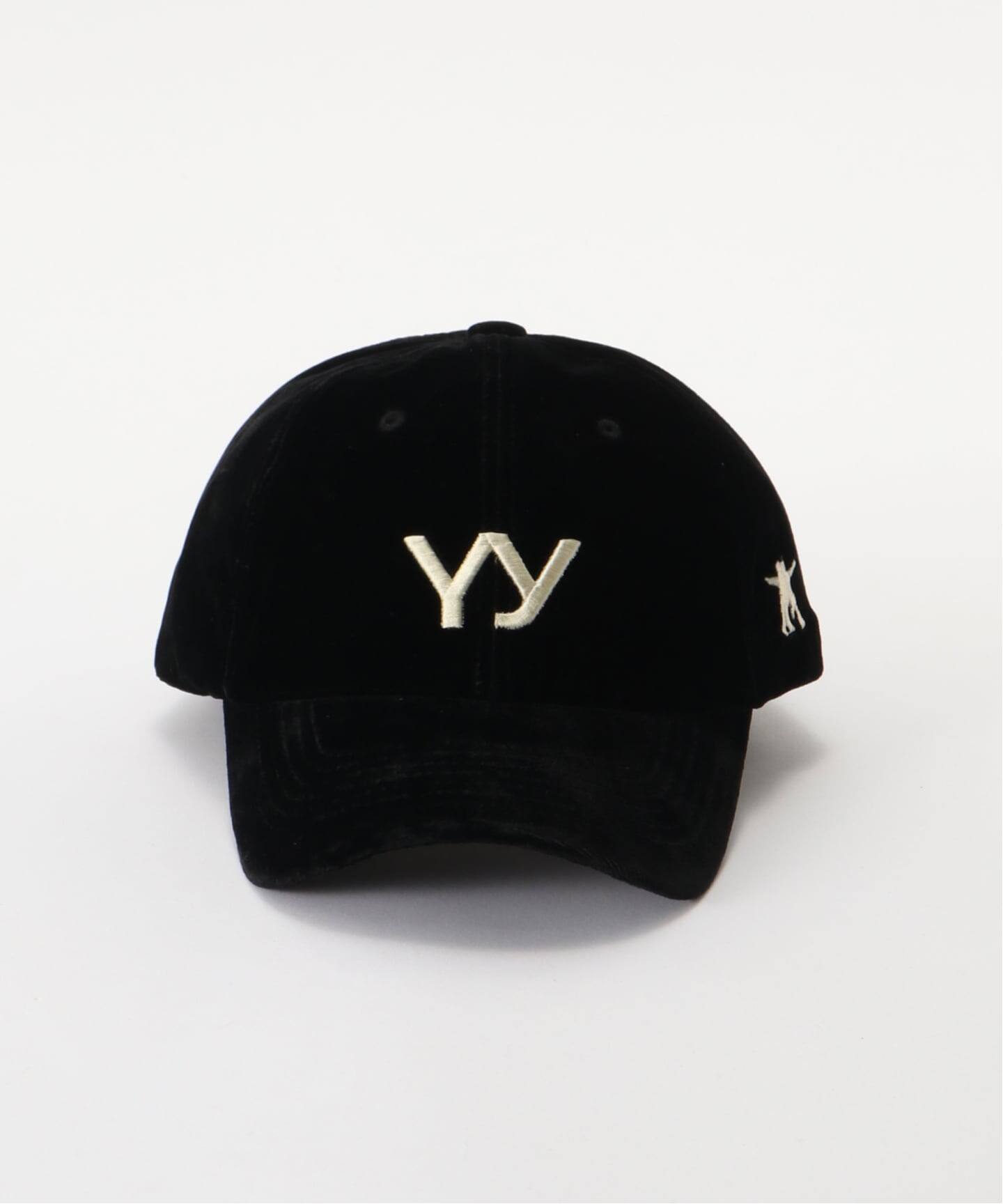 OPEN YY/オープンワイワイ YY VELVET BALL CAP（キャップ）｜U