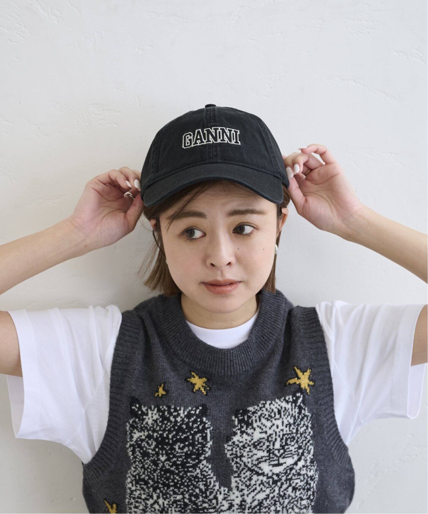 GANNI / ガニー Cap Hat PATCH（キャップ）｜U by SPICK&SPAN（ユー  