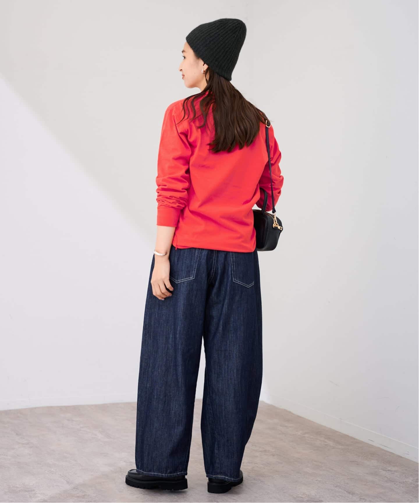 Plage【ASAUCE MELER/アソースメレ】KNIT キャップ ASAUCE MELER/アソースメレ ミドルゲージカシミヤリブワッチ