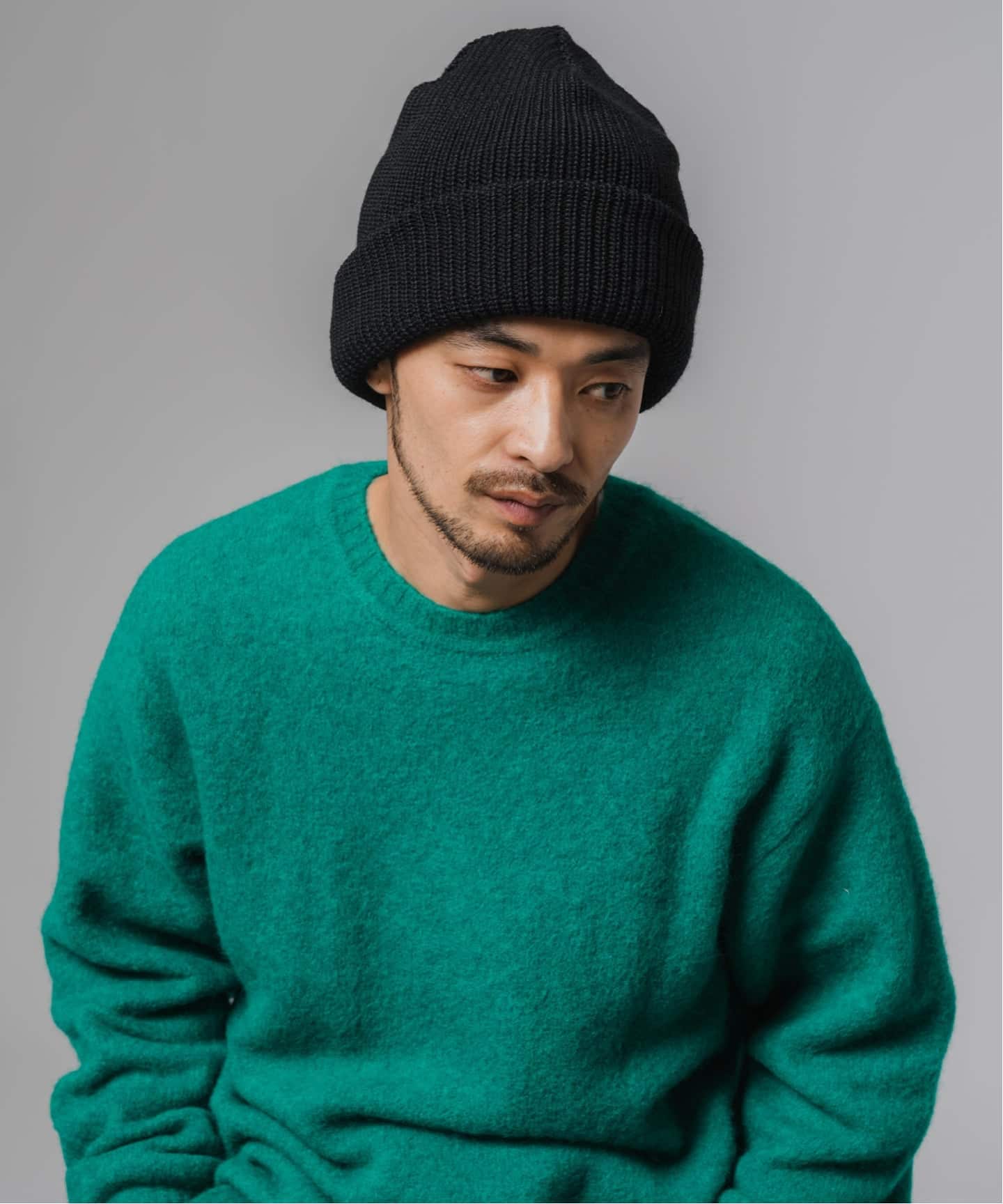 KIJIMA TAKAYUKI (キジマ タカユキ) 別注 LONG BEANIE（ニットキャップ