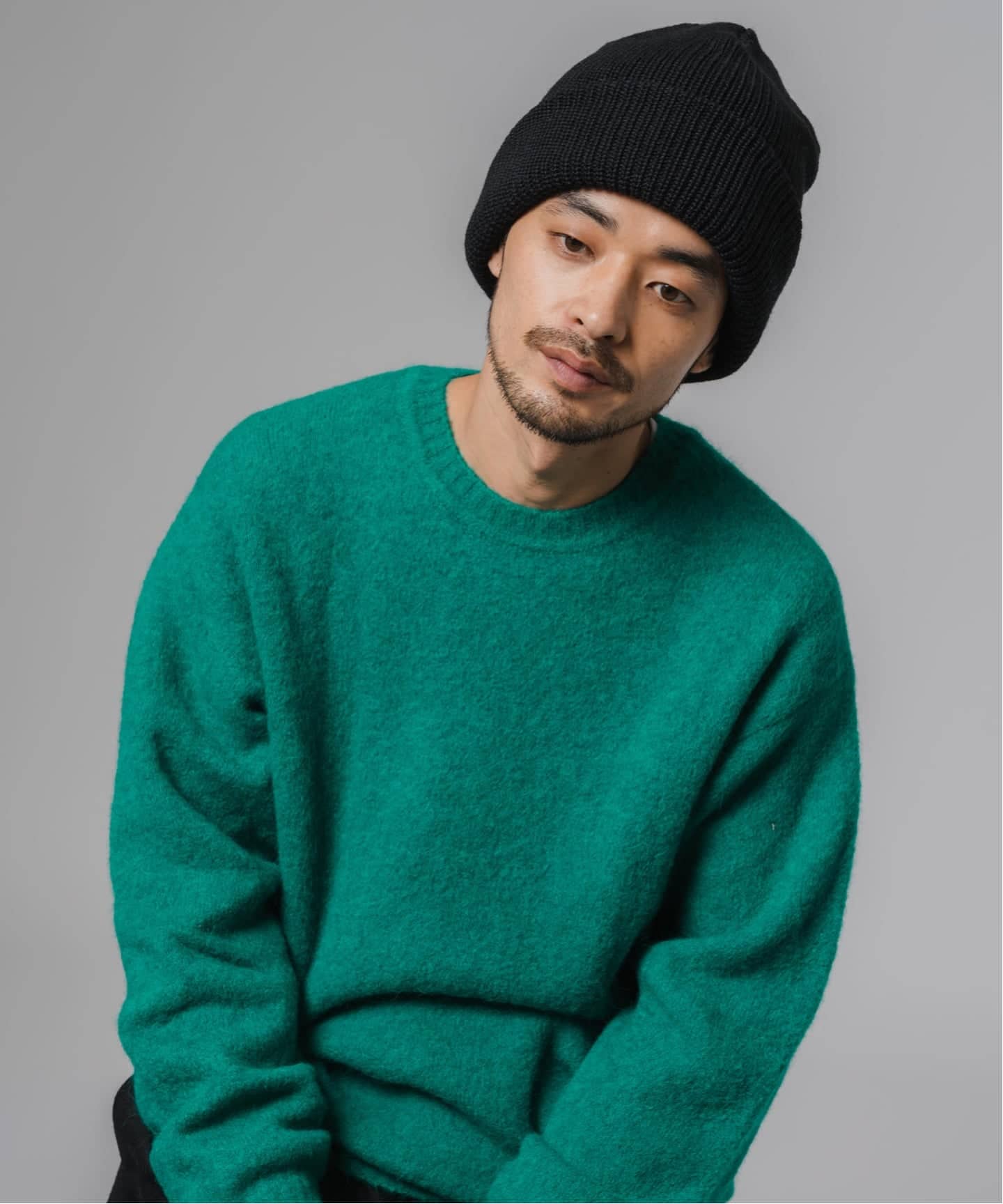 KIJIMA TAKAYUKI (キジマ タカユキ) 別注 LONG BEANIE（ニットキャップ