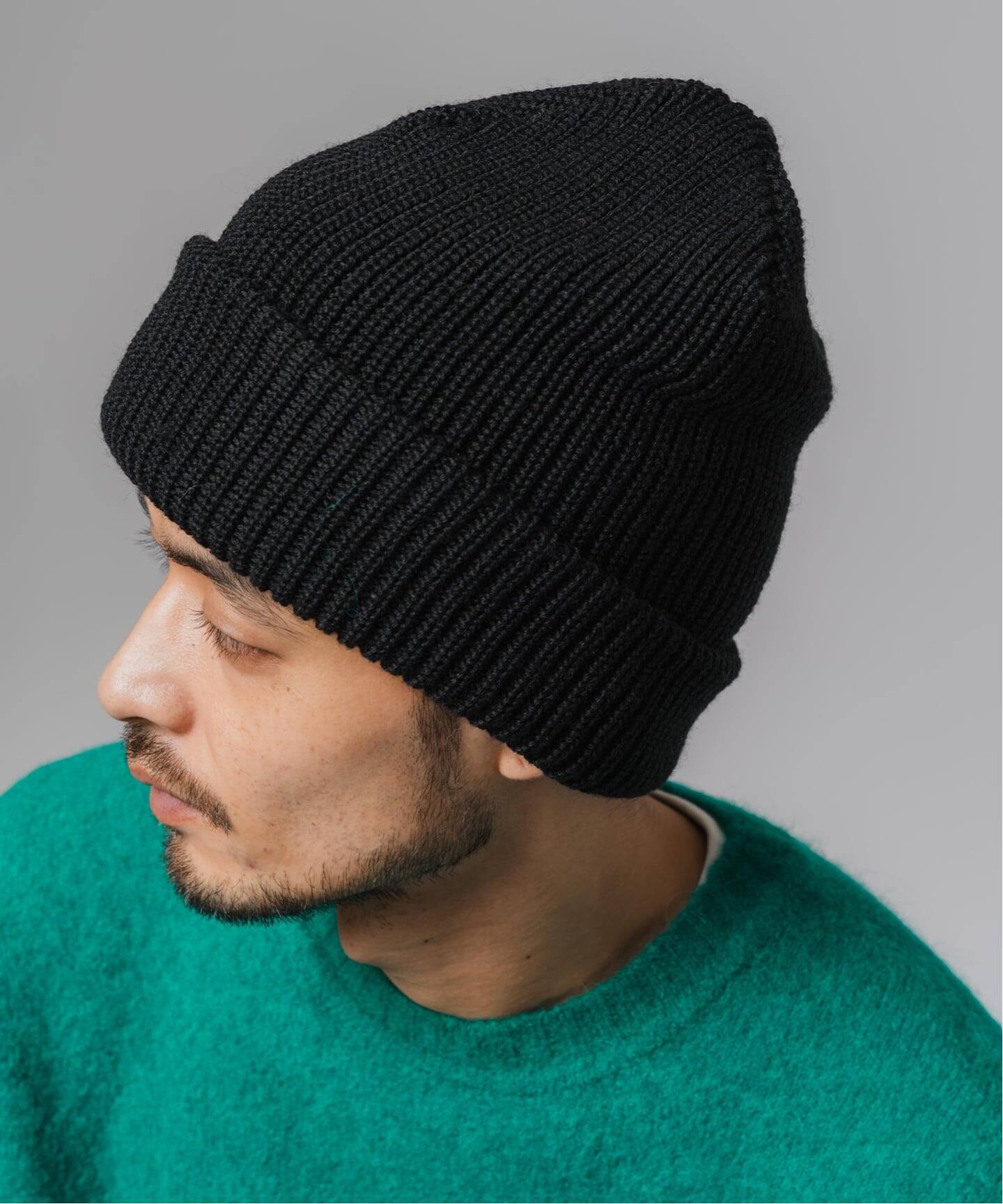 KIJIMA TAKAYUKI (キジマ タカユキ) 別注 LONG BEANIE（ニットキャップ 