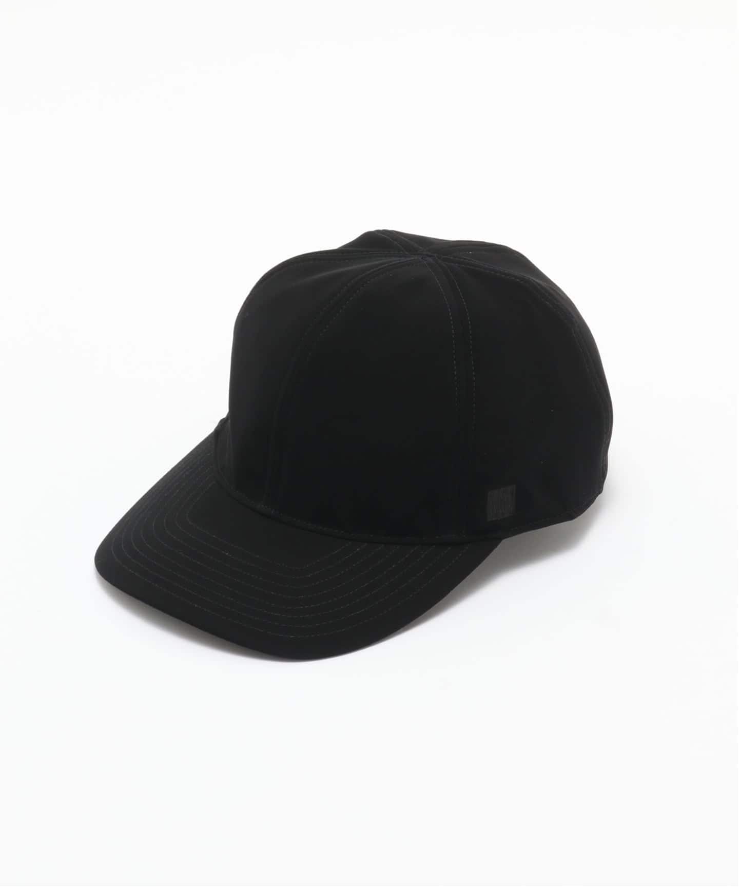 美品 N.HOOLYWOOD COMPILE ウールリネン キャップ 黒 N.HOOLYWOOD（N.ハリウッド）COMPILE CAP（キャップ）｜EDIFICE