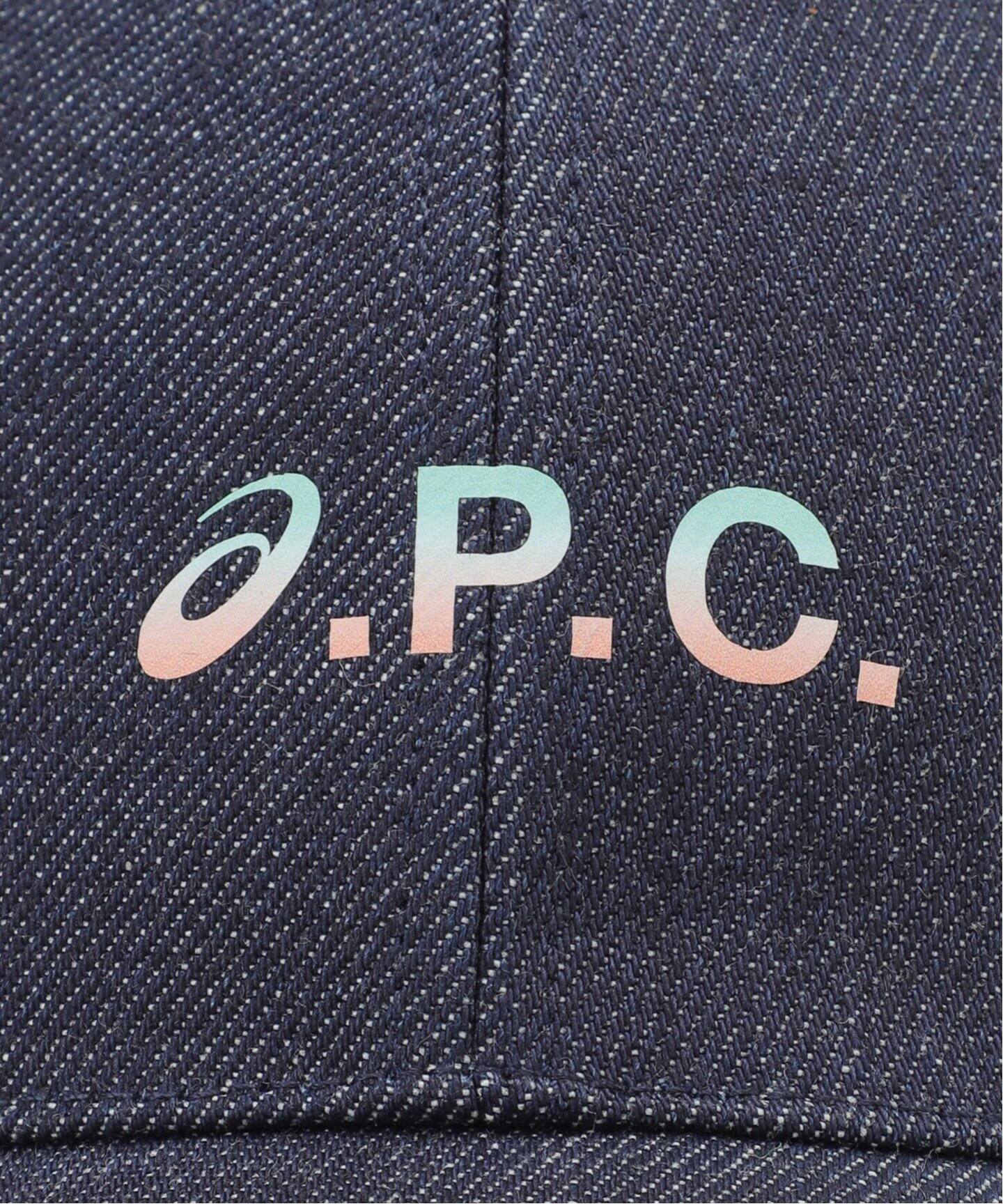 A.P.C.×ASICS(アーペーセー アシックス) CASQUETTE CHARLIE DENIM  