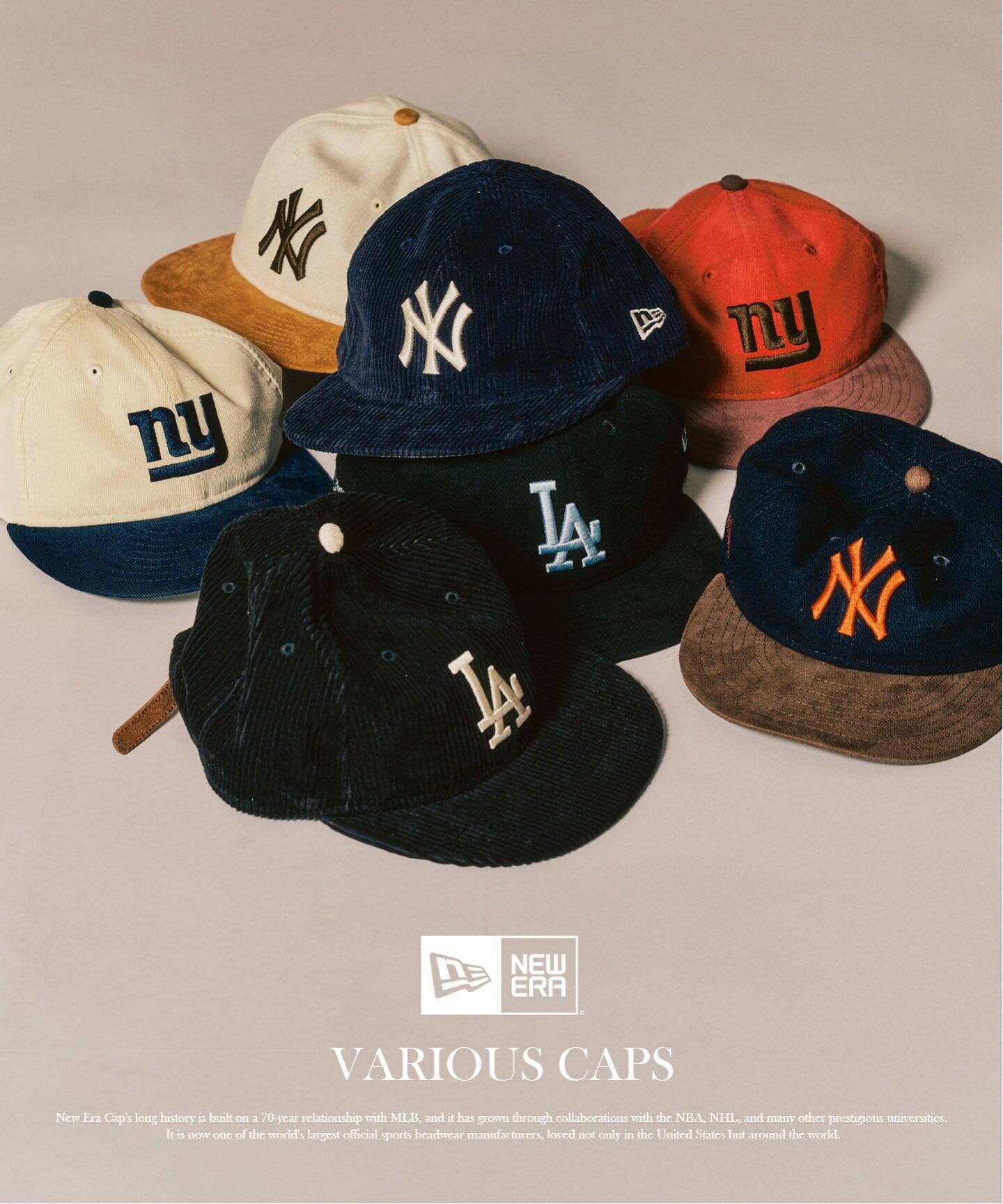NEW ERA / ニューエラ RC950 GORO NEYGIA CORDUROY（キャップ）｜417
