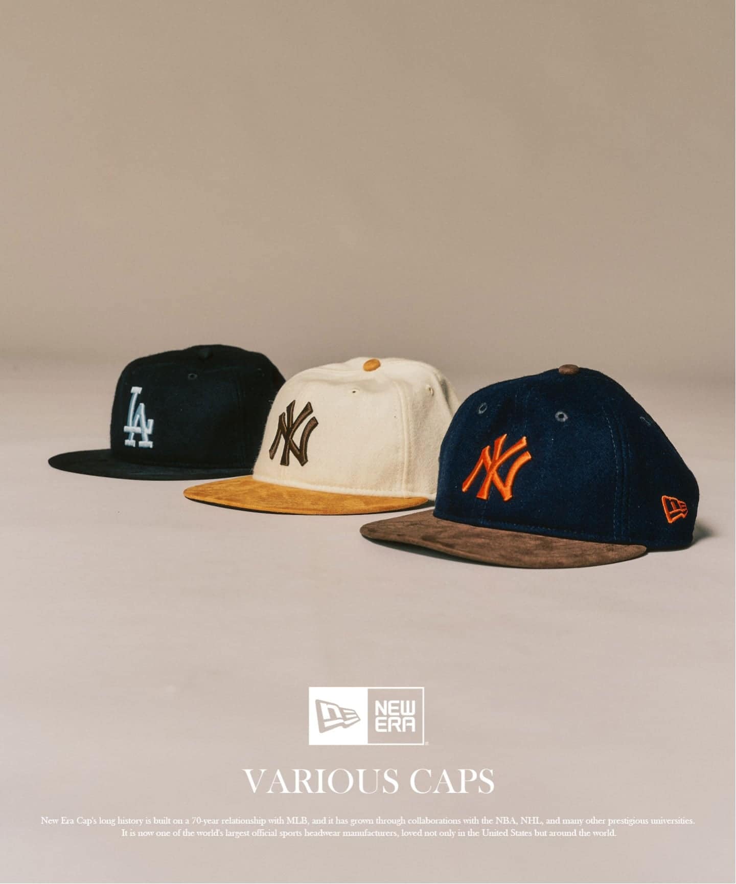 NEW ERA / ニューエラ RC950LS MLTN SUEDE NEYYAN（キャップ）｜417