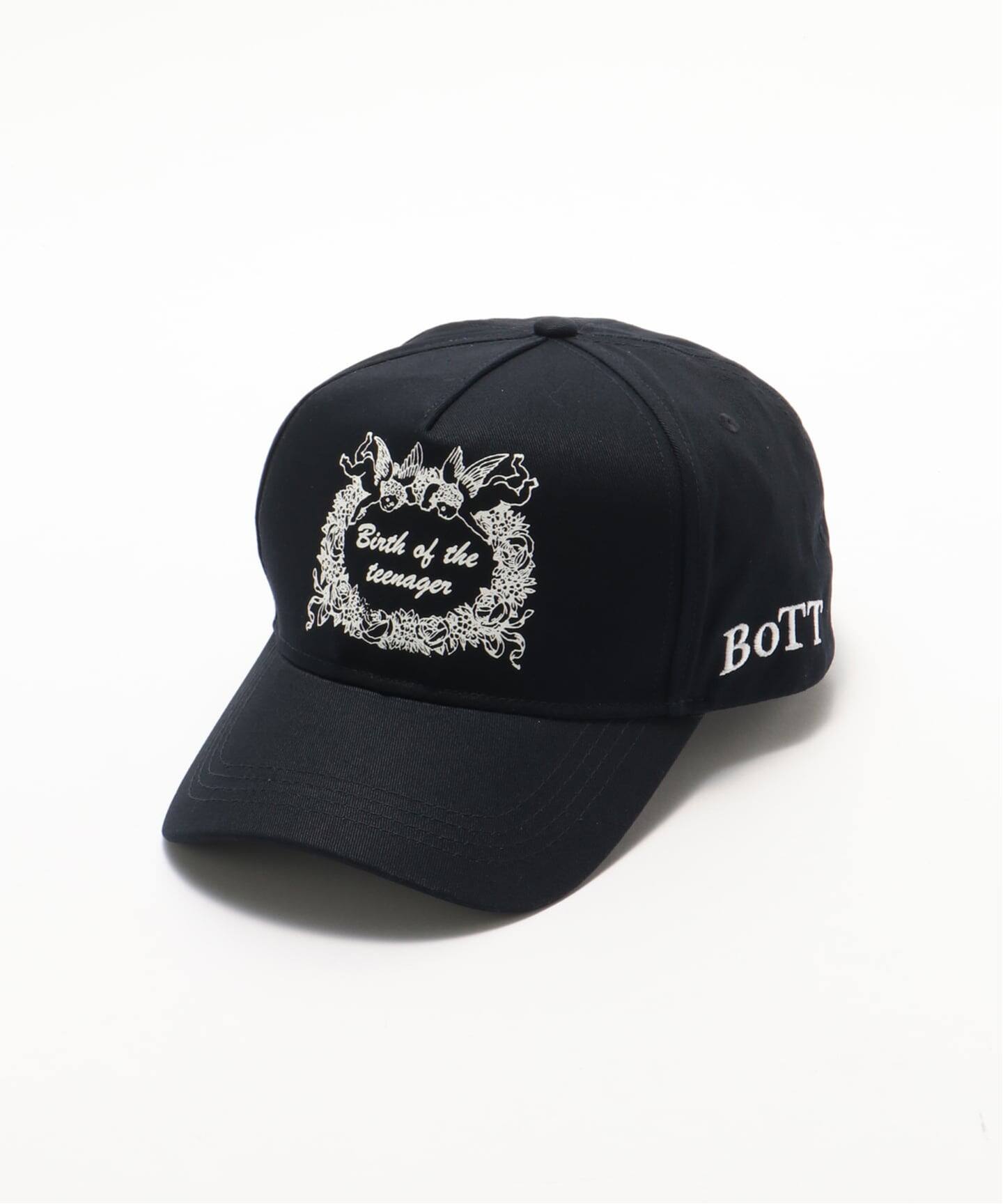BOTTキャップ 5パネル ブラック BoTT / ボット ANGEL STRUCTURED 5-PANEL CAP（キャップ）｜PULP