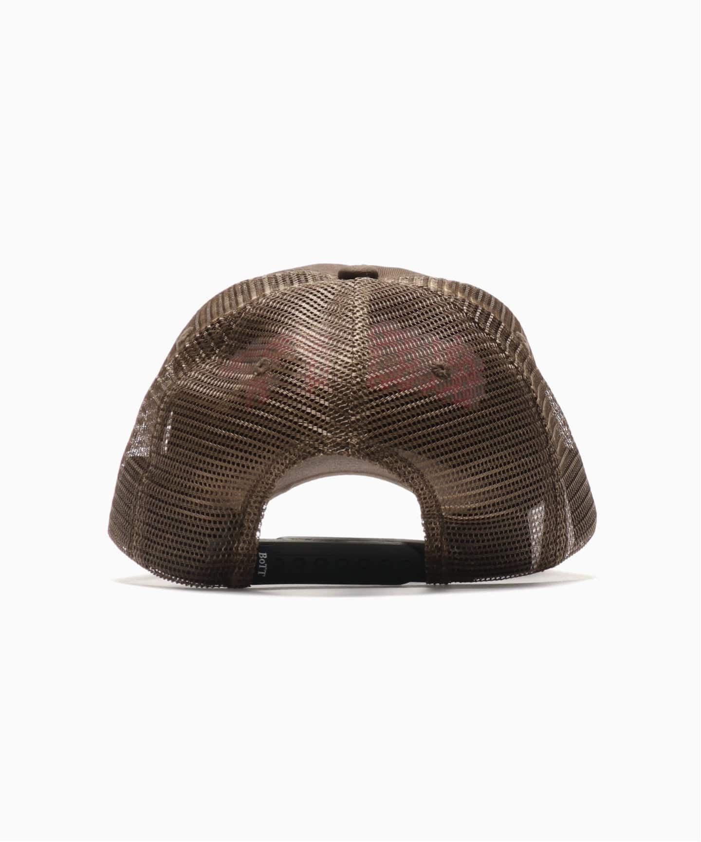 BOTT B Logo 5-Panel Cap brown ボット BoTT / ボット BANG LOGO MESH-BACK 5-PANEL CAP（キャップ