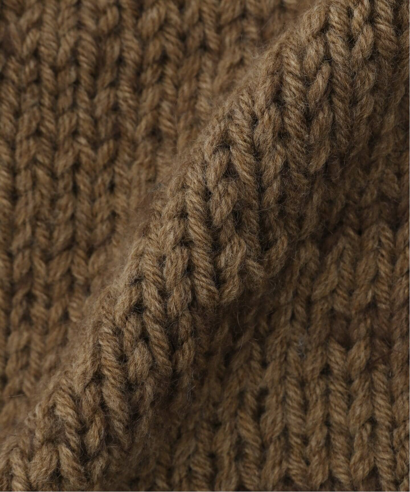 帽子 Sol soonerorlater Sof Flap Cap SOL soonerorlater / スーナーオアレイター HAND KNITTED FLIGHT CAP