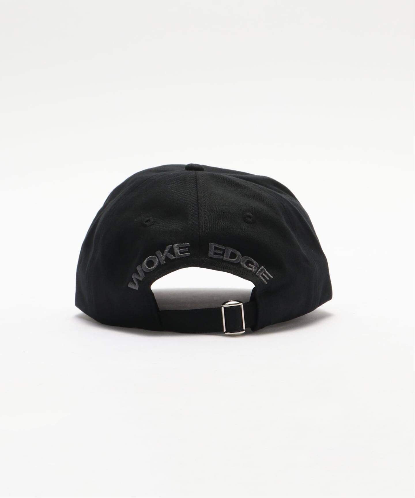 WOKE EDGE / ウォークエッジ RHINESTONE WE STAR LOGO CAP（キャップ
