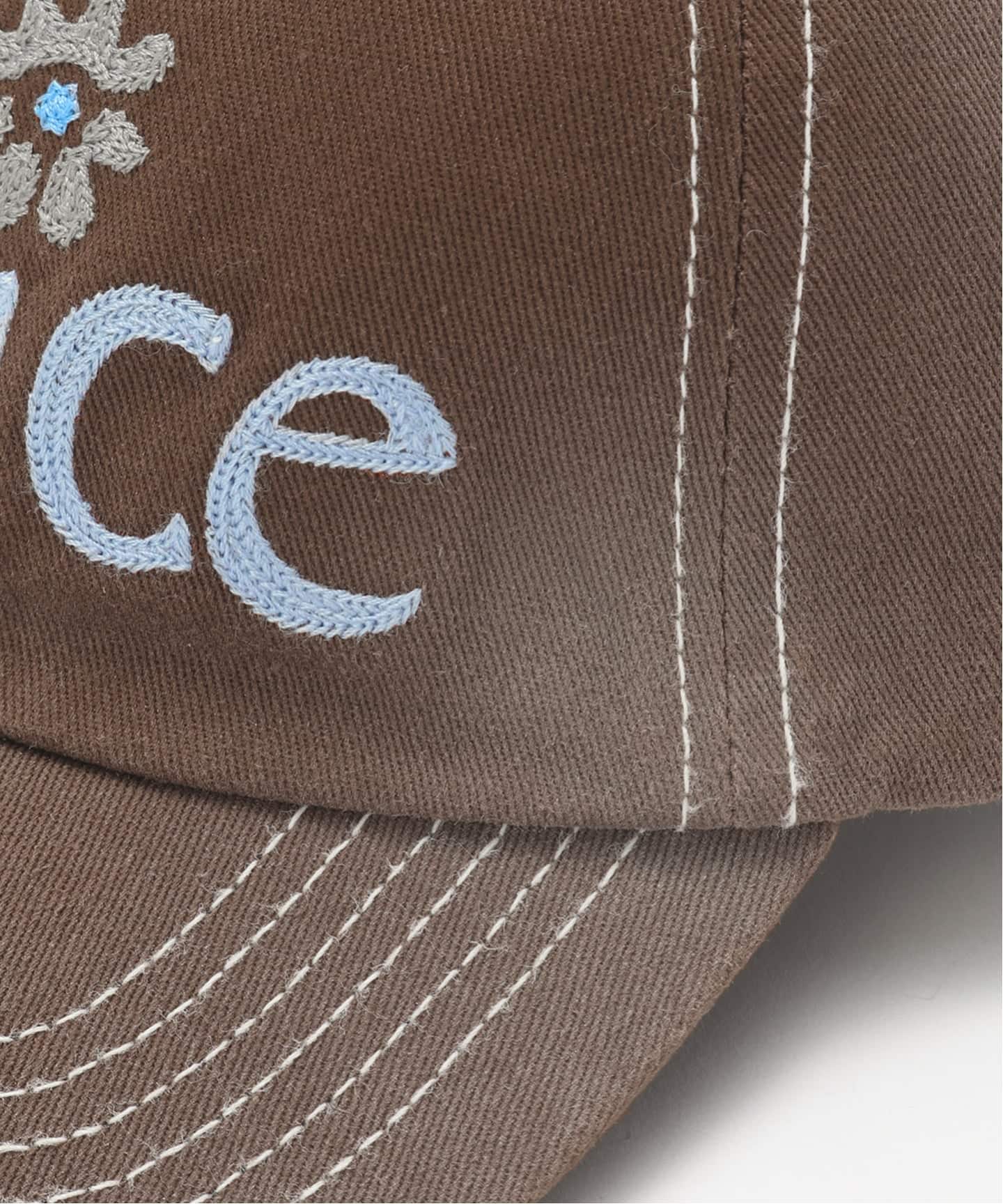 ERL venice cap キャップ ERL UNISEX VENICE EMBROIDERED CAP キャップ 黒 ERL: Black